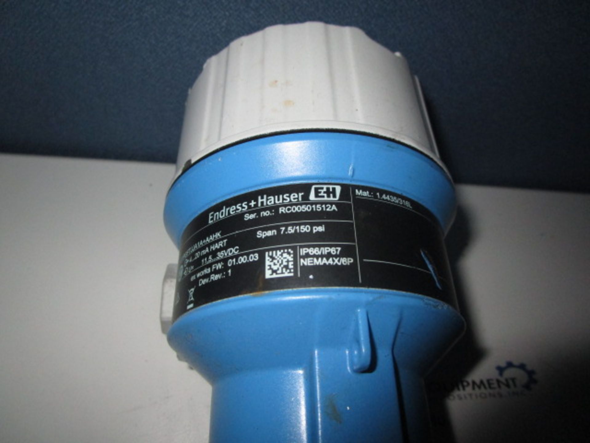 ENDRESS + HAUSER CERABAR M PMP55-4JUP 0/0 DIGITAL PRESSURE TRANSMITTER - Image 5 of 5