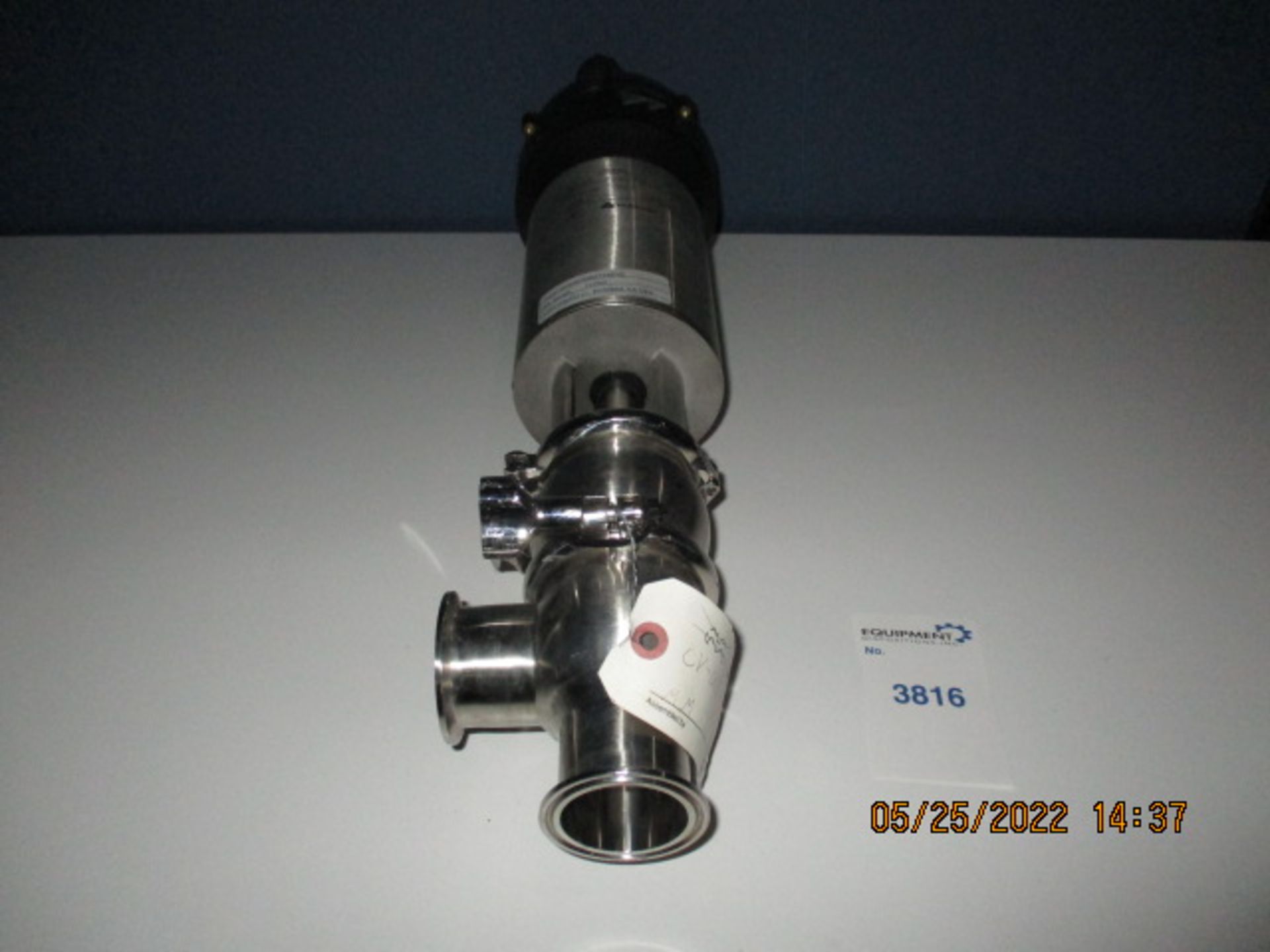 Alfa Laval Unique 7000 SSV Sanitary Seat Valve with Think Top Valve Sensing Control Unit