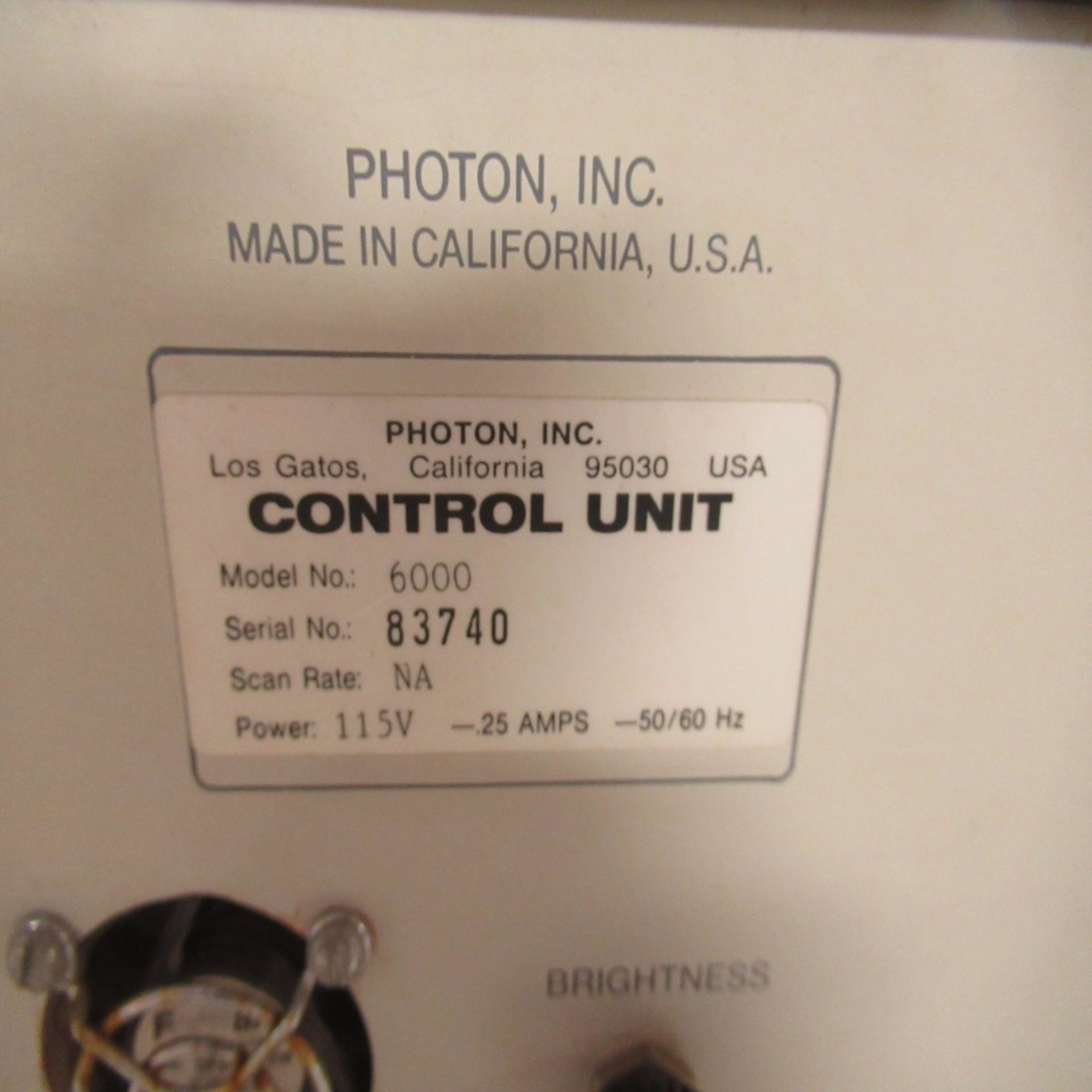 PHOTON SNAP SHOT MODEL 6000 *POWERS ON* NO SCREEN DISPLAY; FARNELL AP20-80 REGULATED POWER SUPPLY * - Image 5 of 222