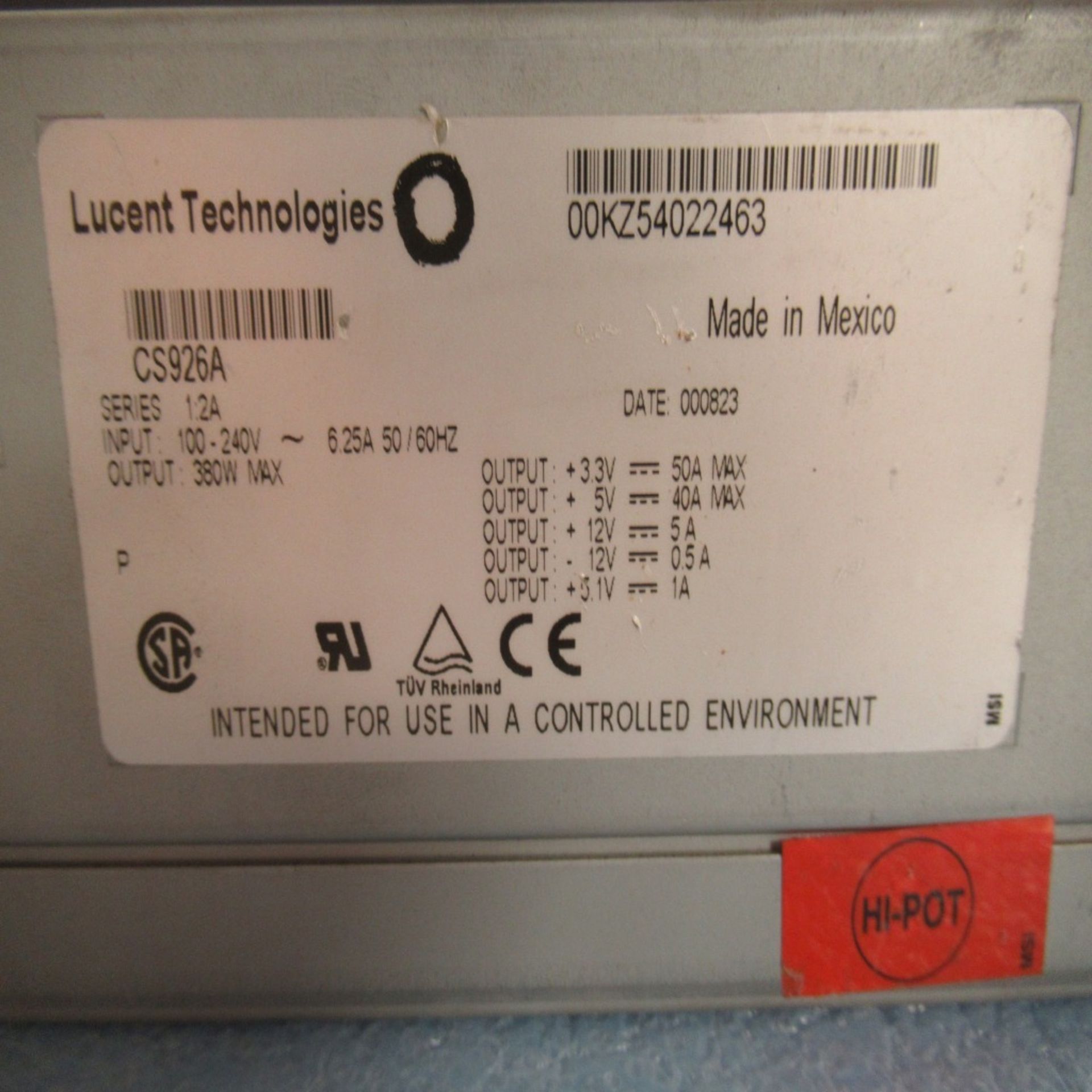 PHOTON SNAP SHOT MODEL 6000 *POWERS ON* NO SCREEN DISPLAY; FARNELL AP20-80 REGULATED POWER SUPPLY * - Image 210 of 222
