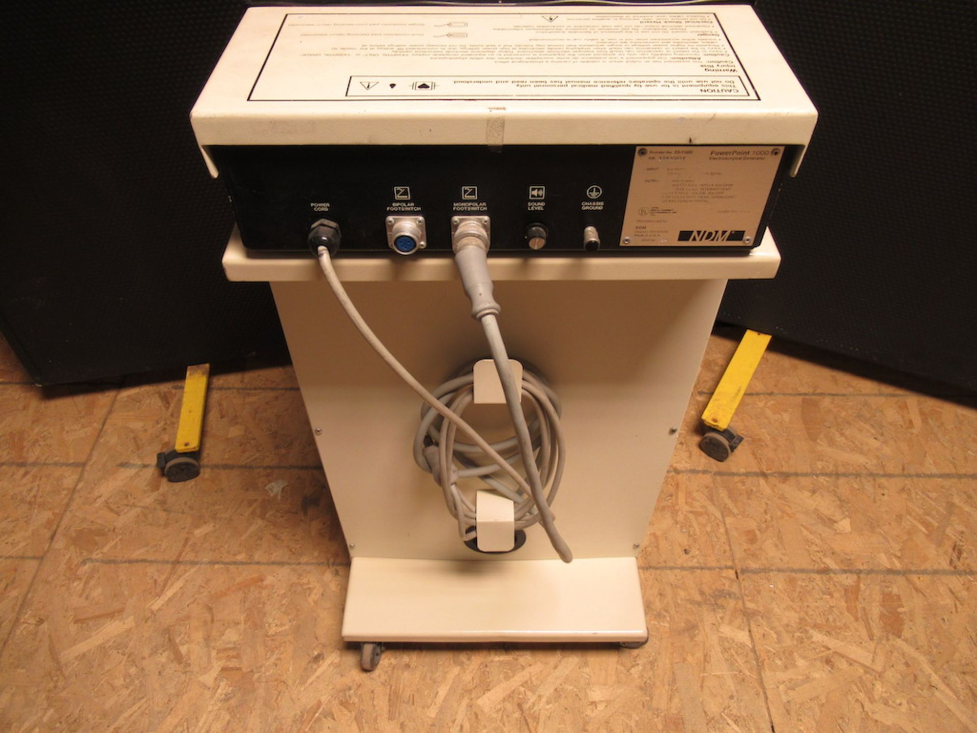 (1) Powerpoint Electrosurgical Generator, Powers On, Passed Self Test - Image 6 of 8