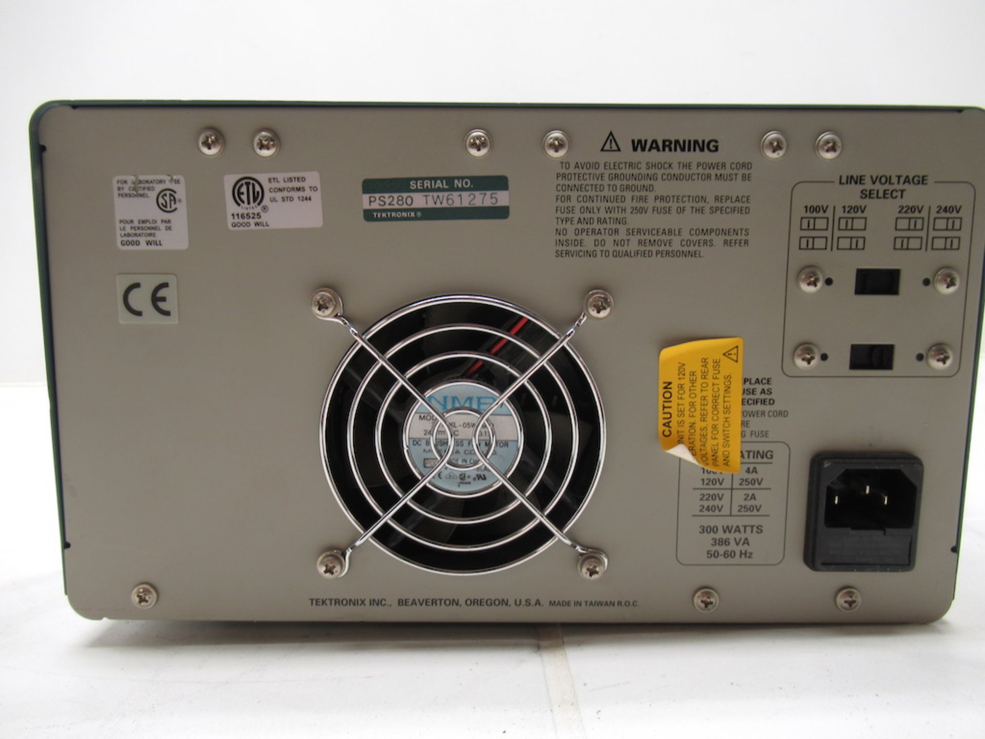 (1)Tektronix PS280 DC Power Supply, Powers On - Image 4 of 8