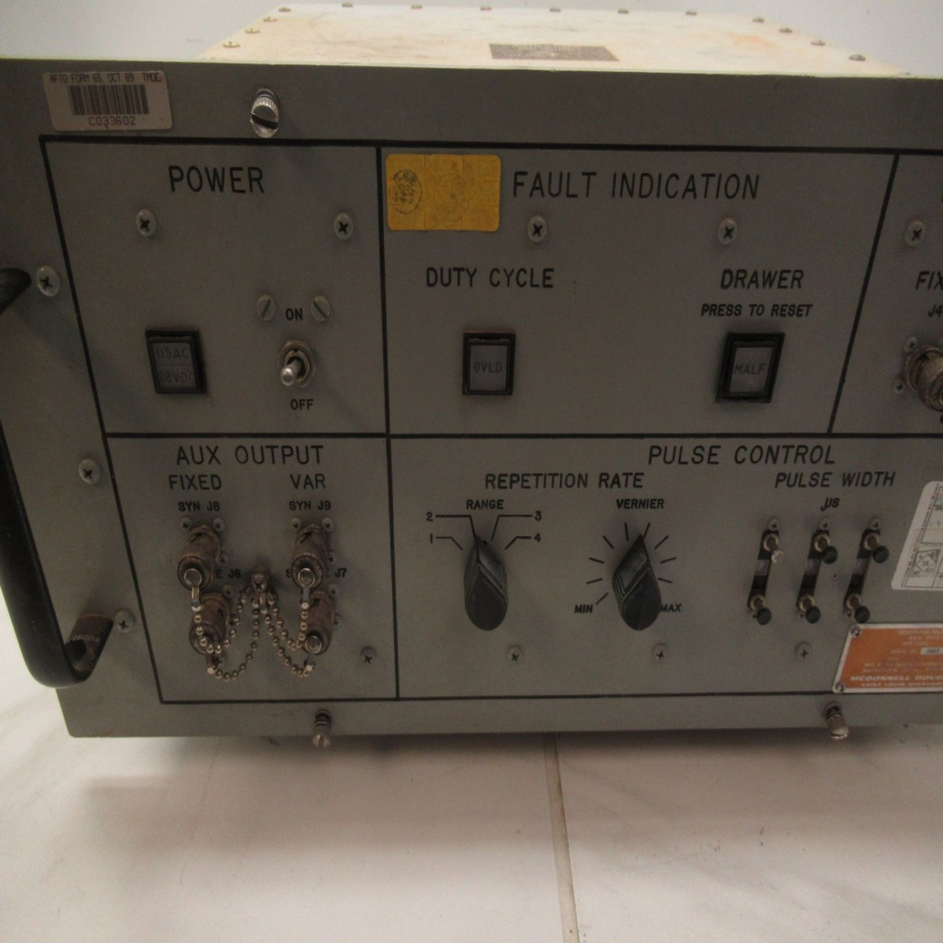 LOT OF 16- 11 CIRCUIT BREAKER BOXES PN 12307070, 1 MOTUM TELEPHONE, 1 XMTR PULSE GENERATOR, 1 - Image 14 of 26