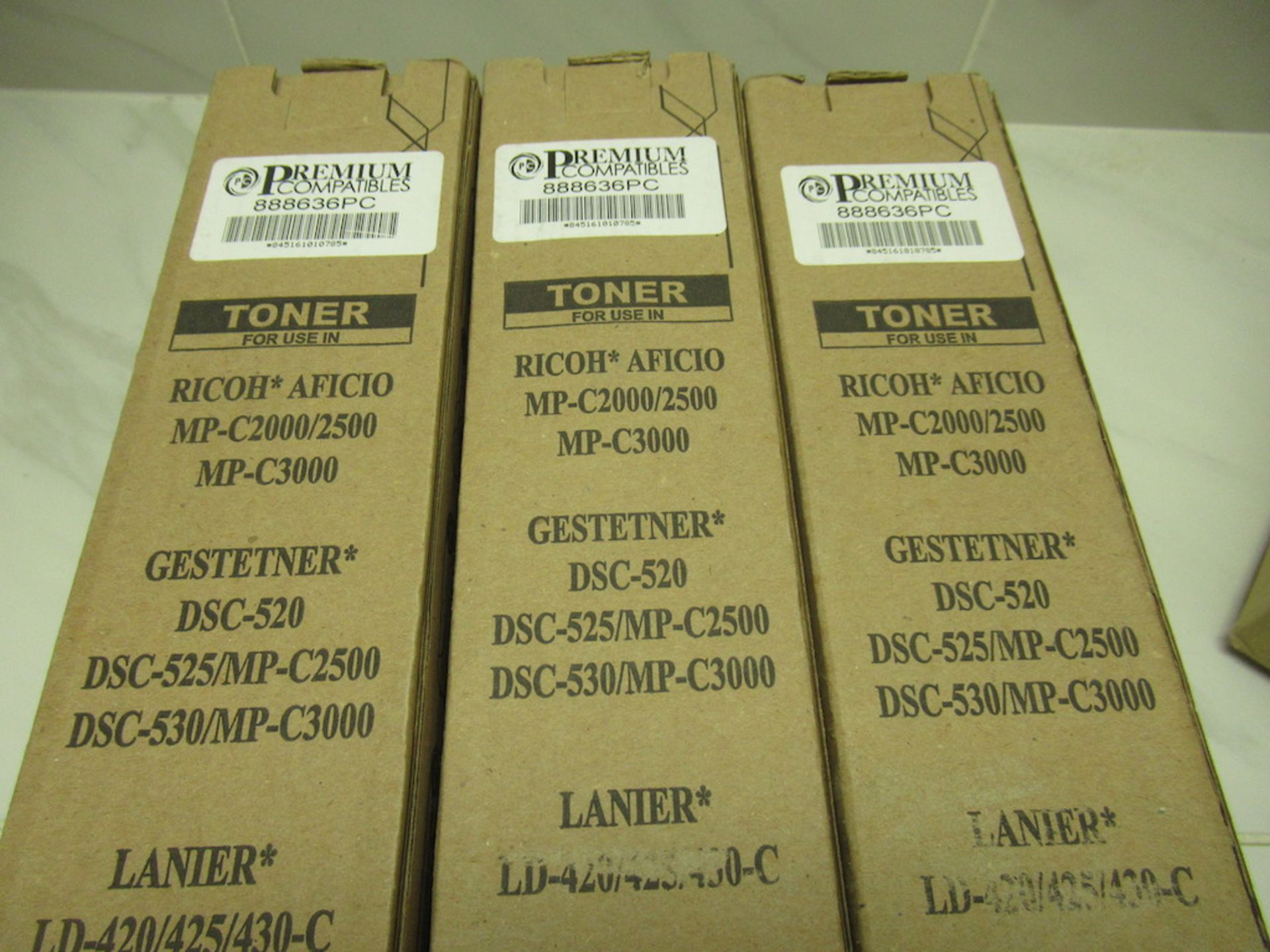 Lot to Include: (64) Toner Cartridges, HP, Ricoh - Image 13 of 29