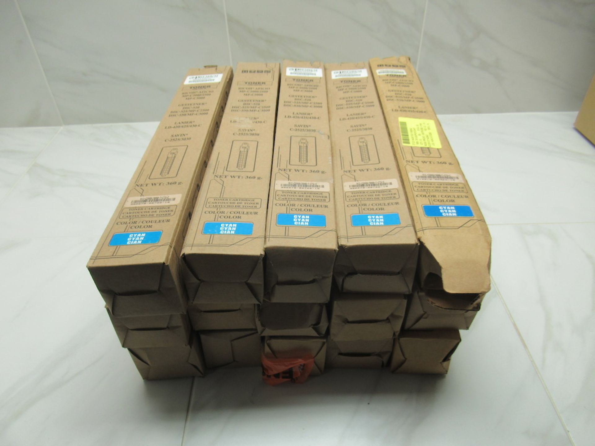 Lot to Include: (64) Toner Cartridges, HP, Ricoh - Image 20 of 29