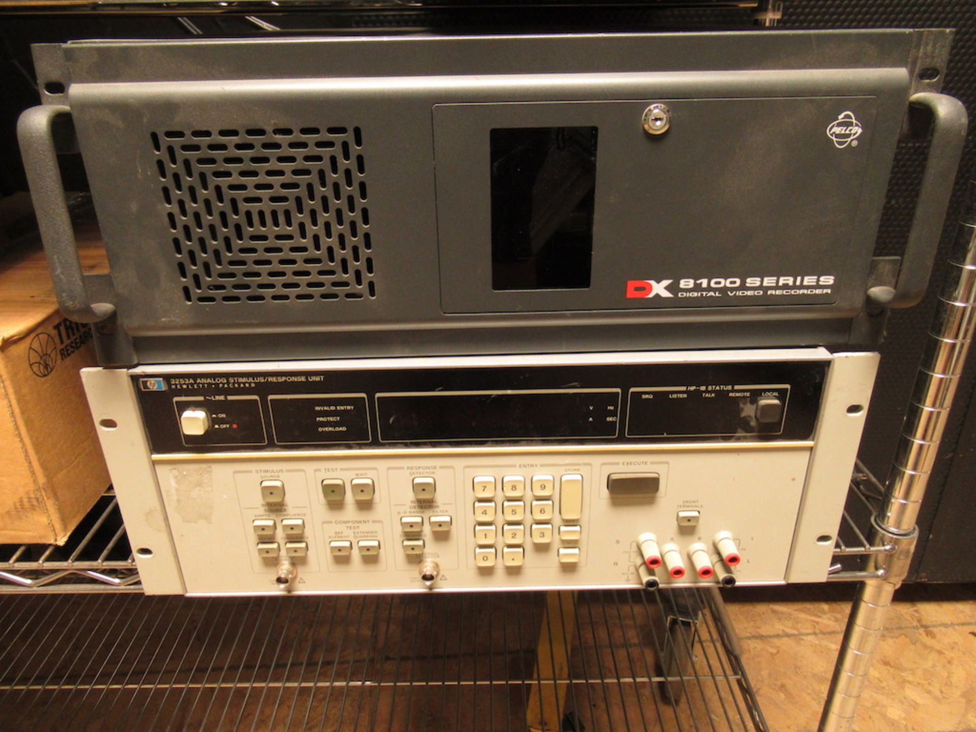 Lot to Include Entire Rack: (1) Thermolyne Barnstead Hot Plate, (2) Tricom Research Inc UHF - Image 7 of 9