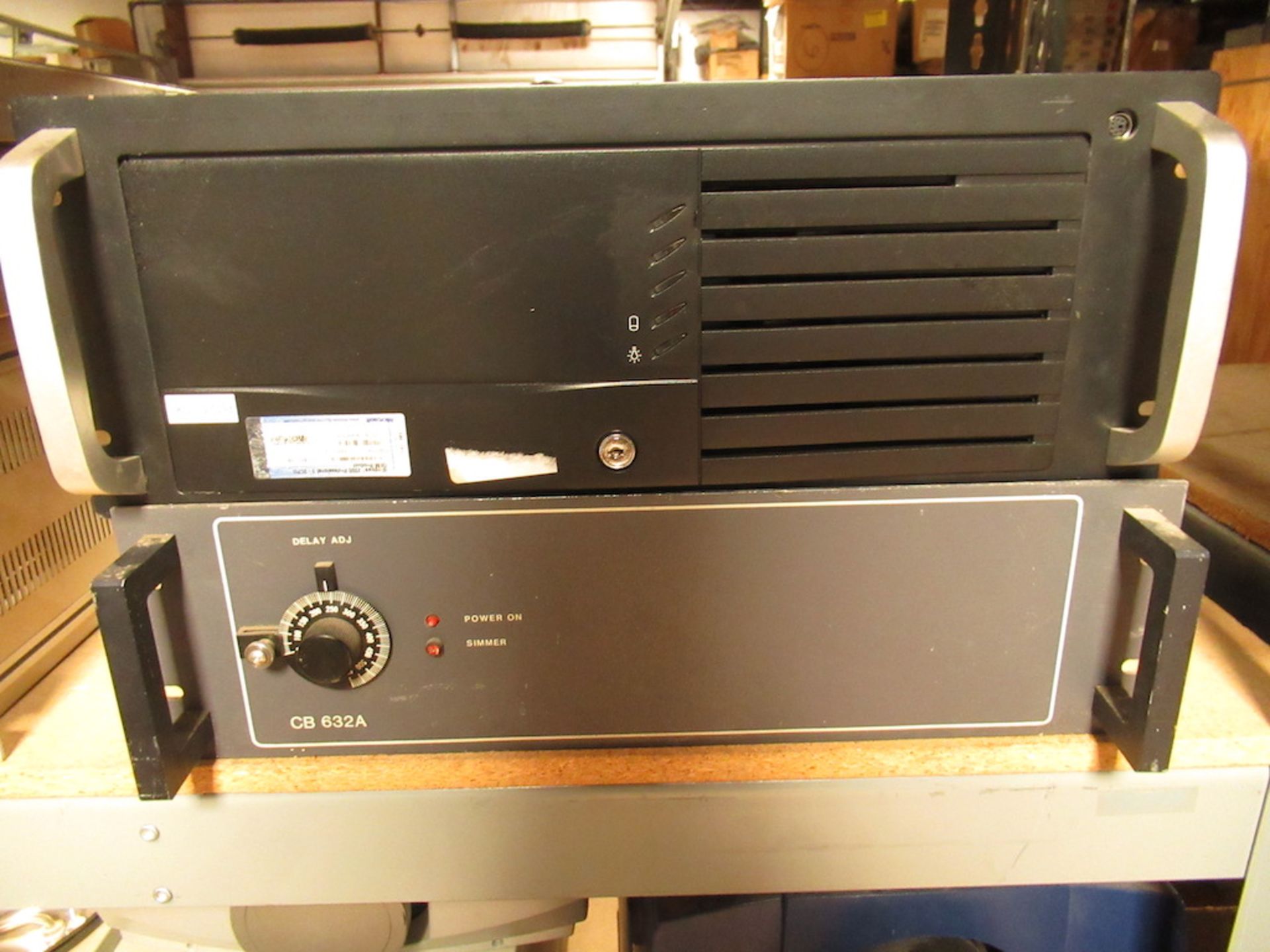 Lot to include entire rack: (22) HP 83236B PCS Interface , (1)v HP 83206A TDMA Cellular Adapter, - Image 7 of 23