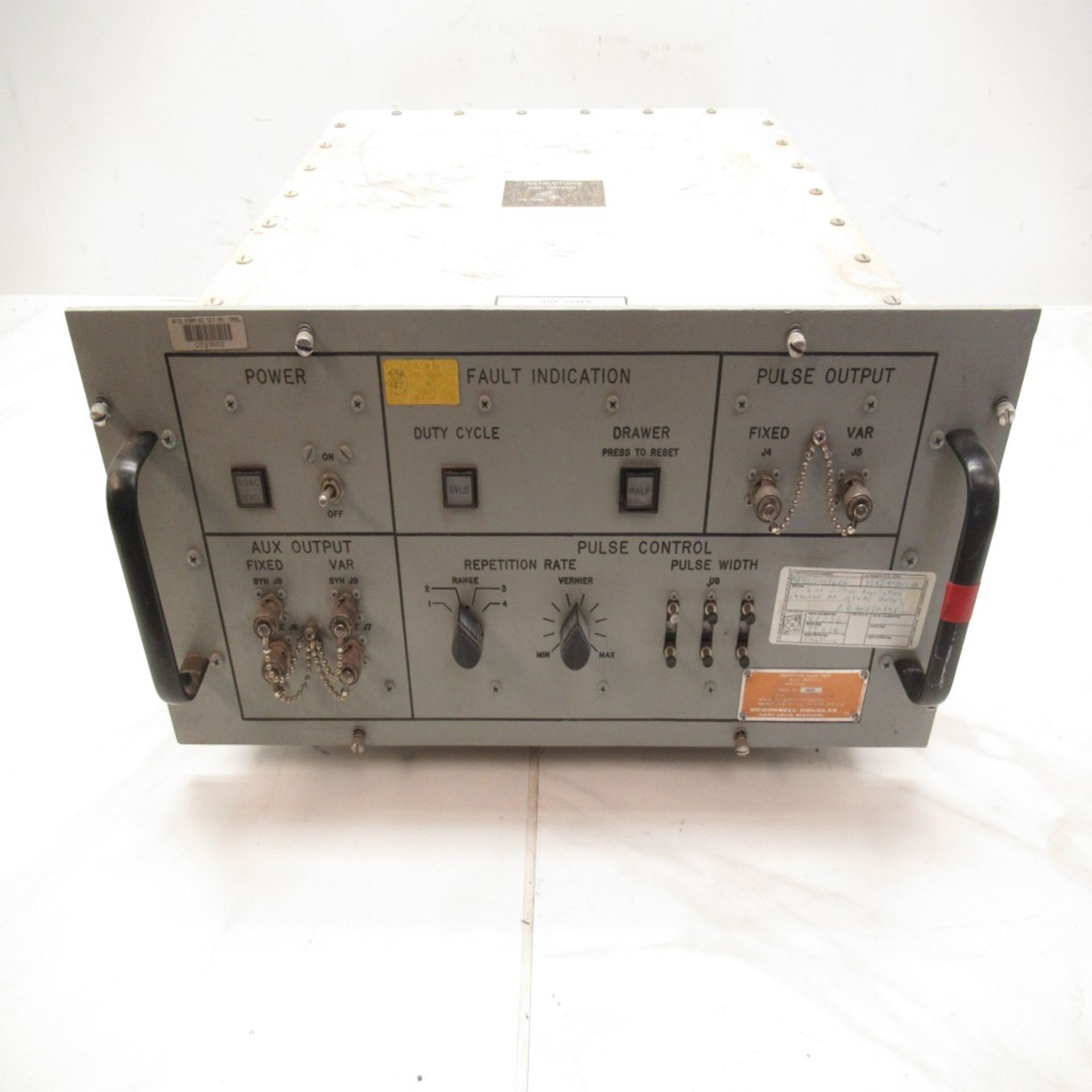 LOT OF 16- 11 CIRCUIT BREAKER BOXES PN 12307070, 1 MOTUM TELEPHONE, 1 XMTR PULSE GENERATOR, 1 - Image 12 of 26