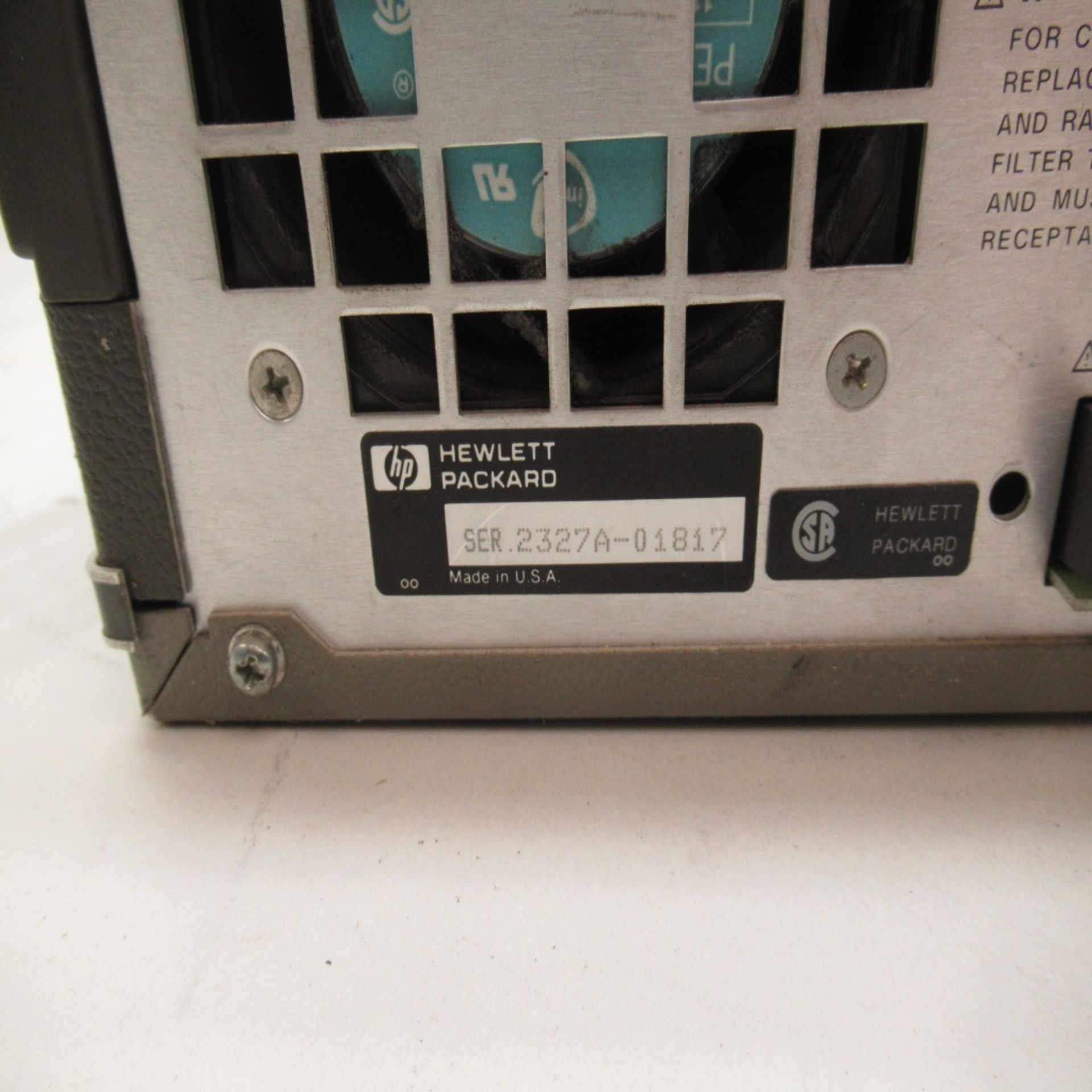 HP 6034A SYSTEM POWER SUPPLY *POWERS ON* - Image 5 of 6