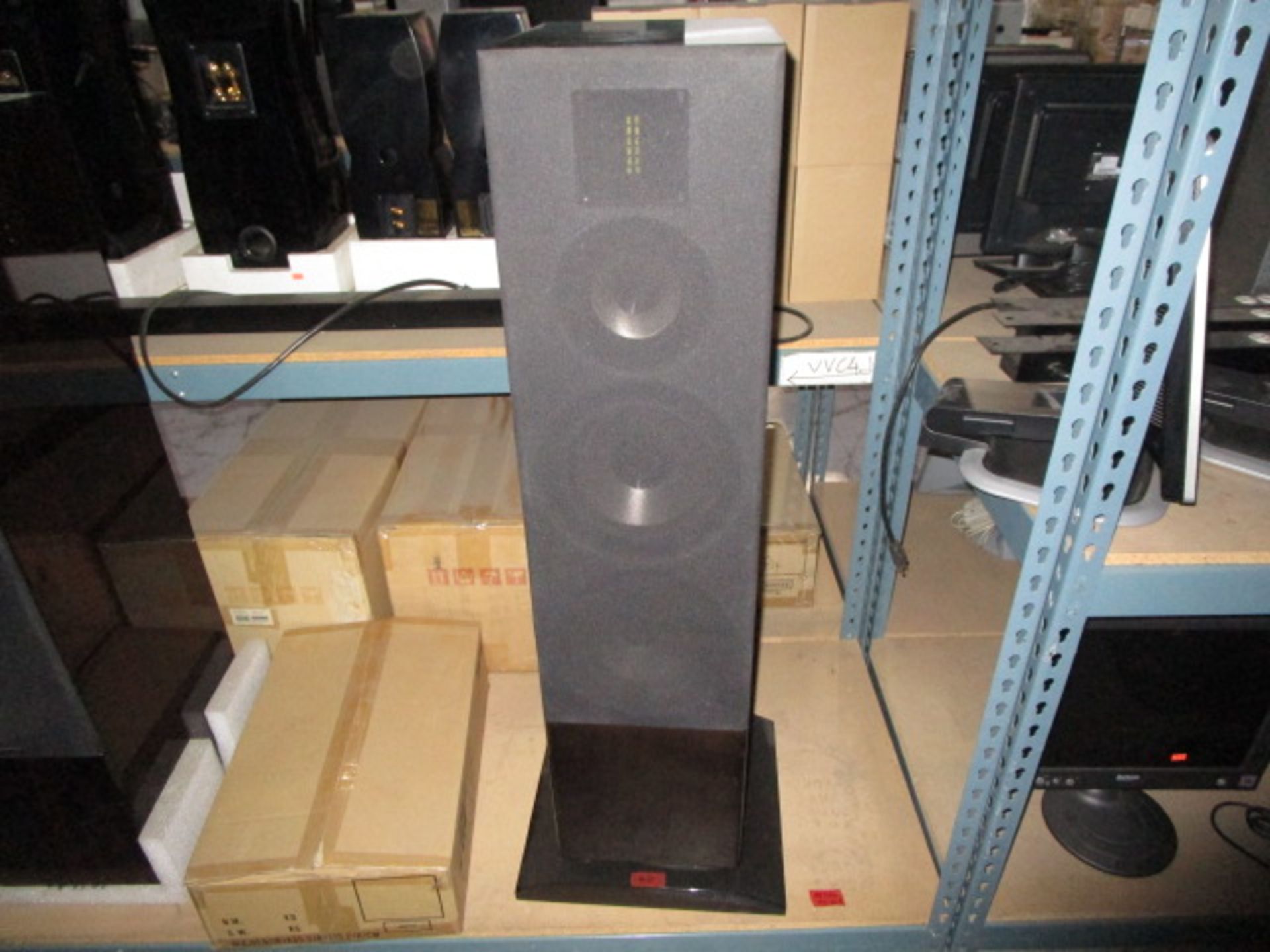 SHELVING UNIT OF RECEIVER SYSTEMS AND SPEAKERS - Image 6 of 8