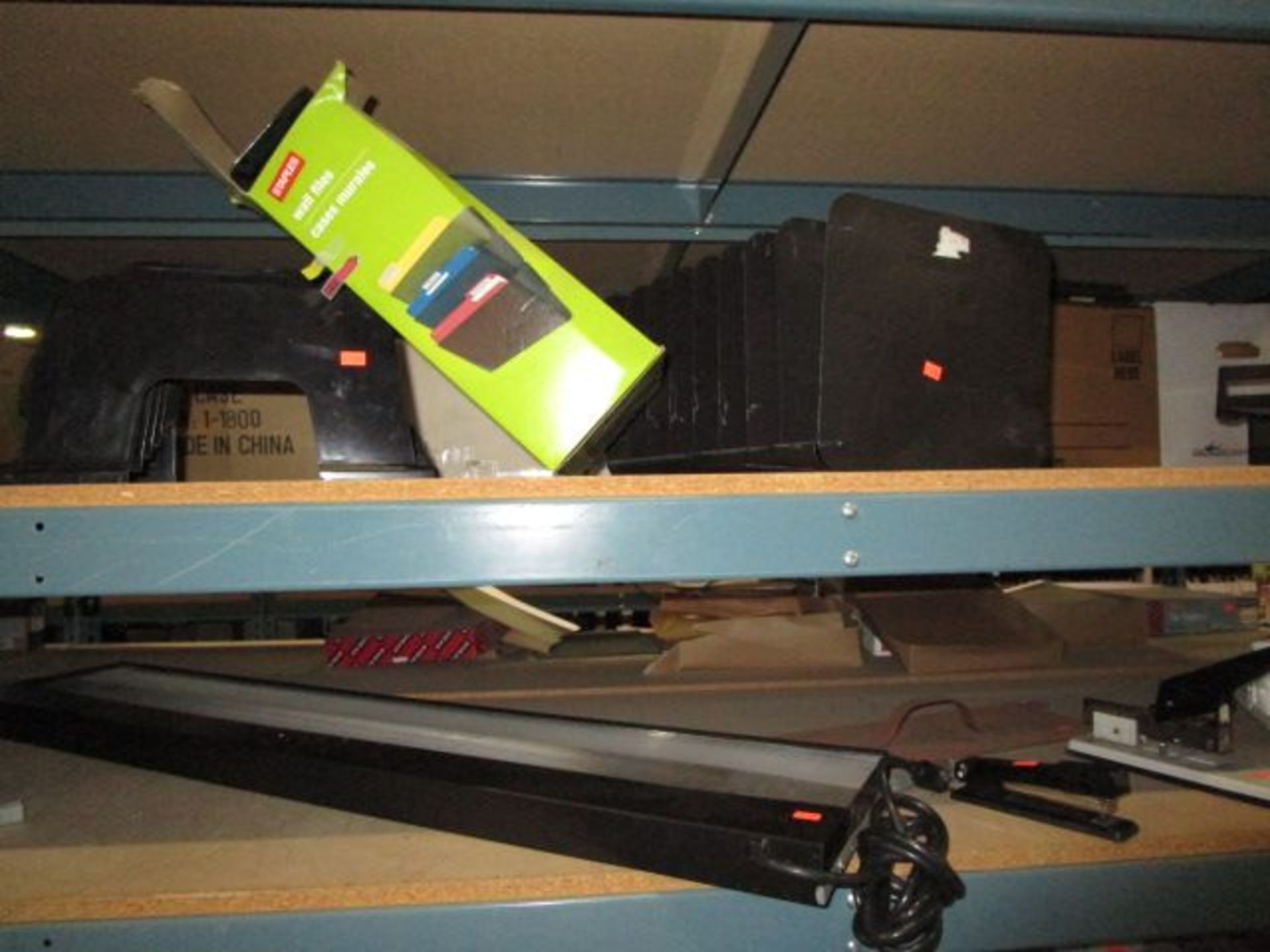 SHELVING UNIT OF ASSORTMENT OF OFFICE SUPPLIES - Image 2 of 10