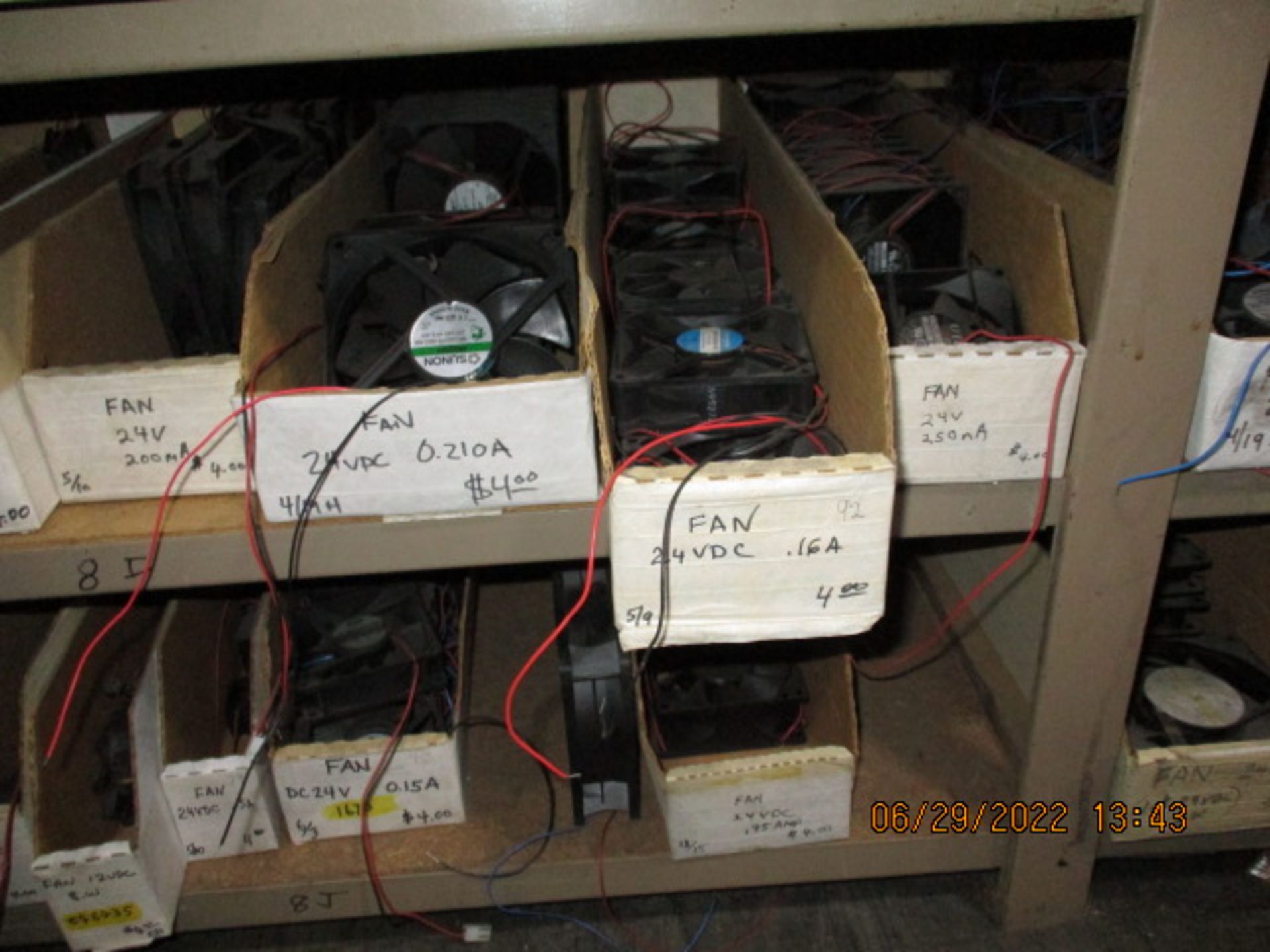 CONTENTS OF SHELVING UNIT CONSISTING OF ASSORTMENT OF FANS - Image 15 of 15