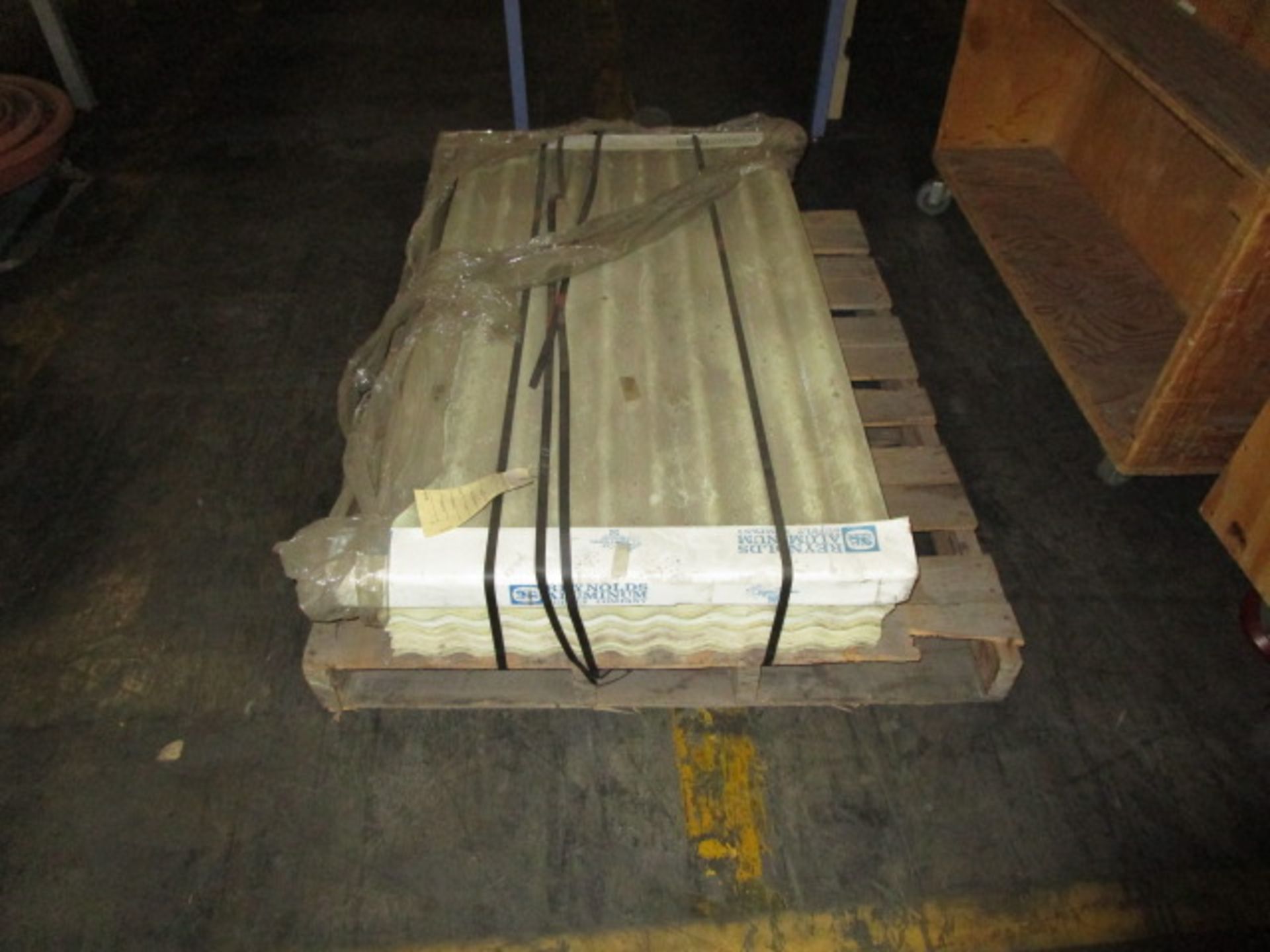 PALLET OF ALUMINUM ROOF TOPS - Image 2 of 5