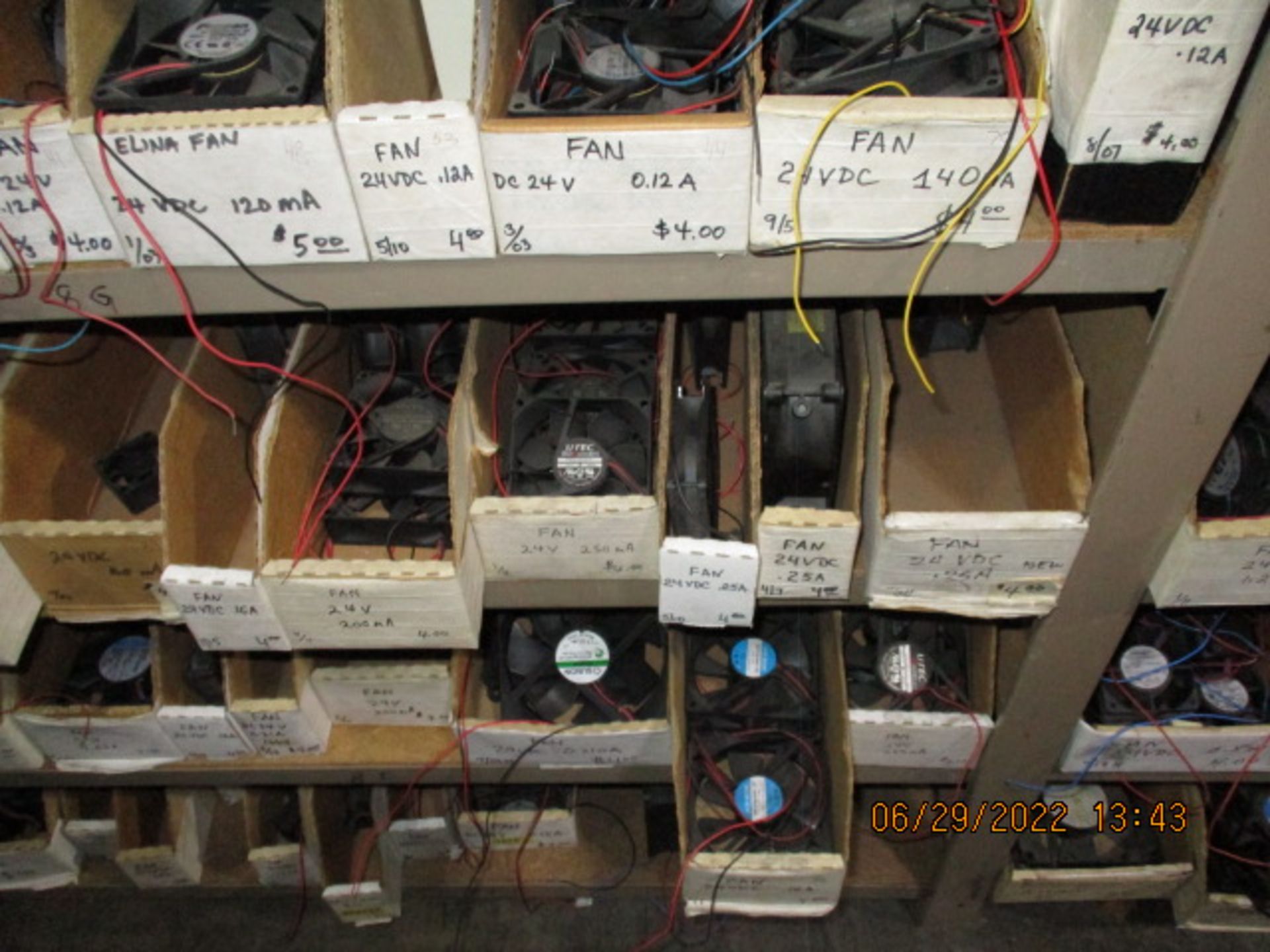 CONTENTS OF SHELVING UNIT CONSISTING OF ASSORTMENT OF FANS - Image 12 of 15