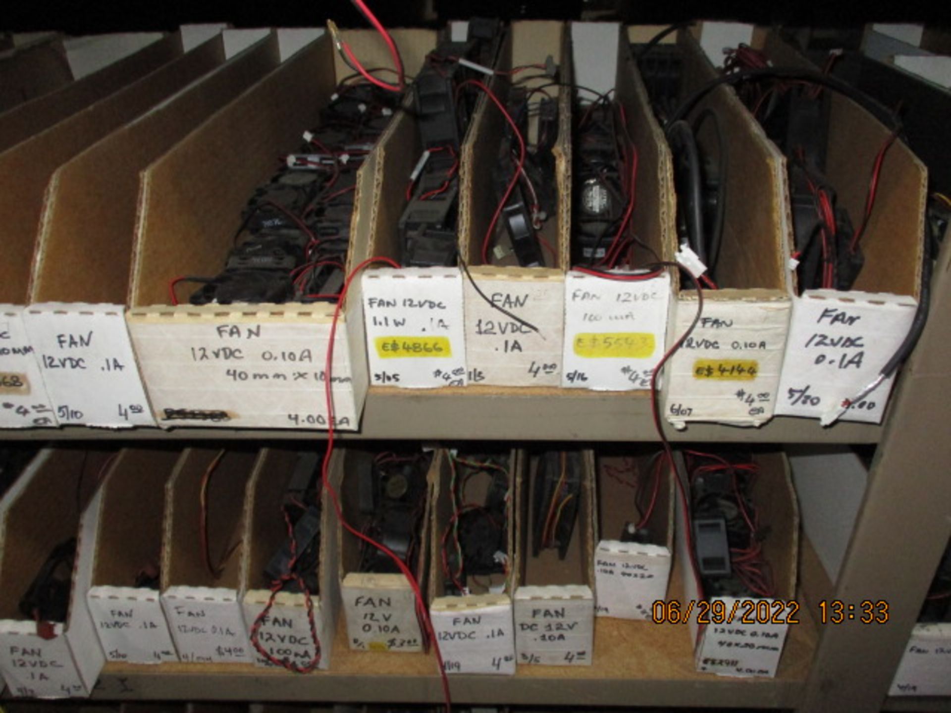 CONTENTS OF SHELVING UNIT CONSISTING OF ASSORTMENT OF FANS - Image 18 of 20