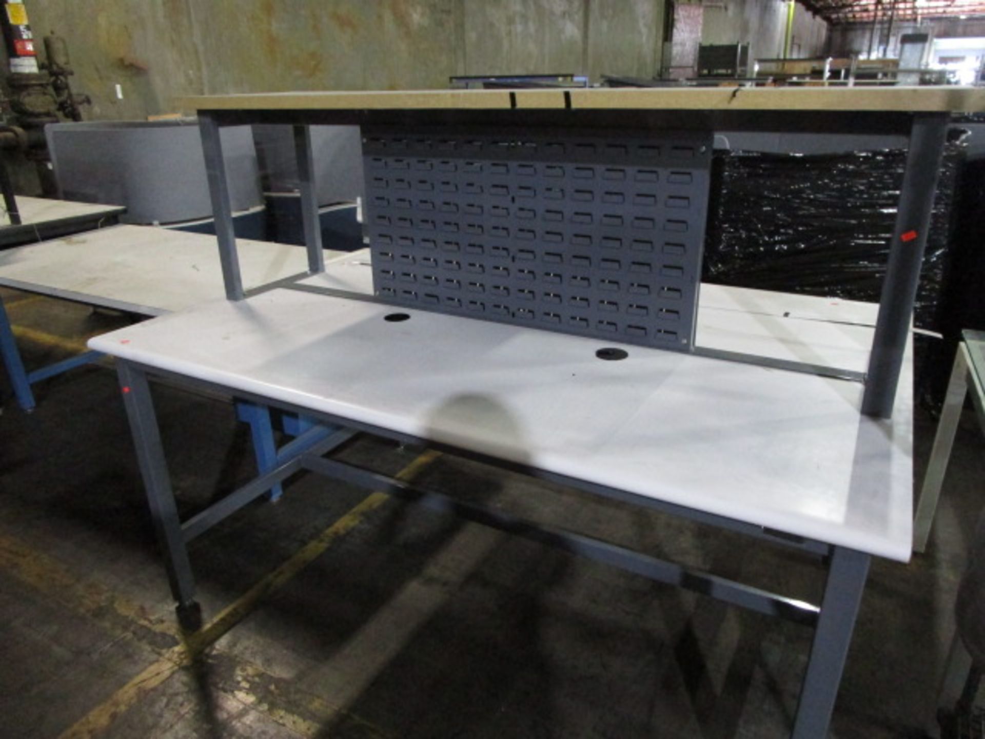 LOT TO INLCUDE WORKBENCH W/ RACK - Image 4 of 4