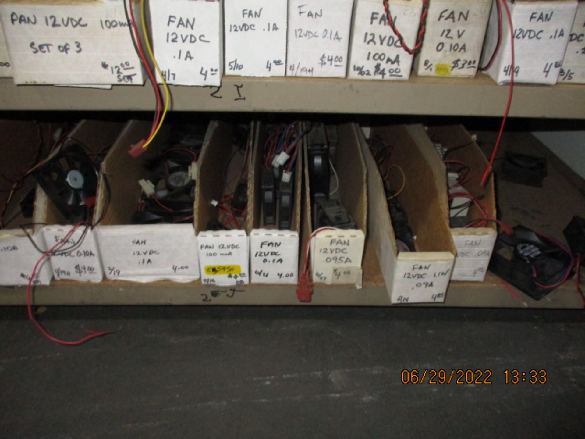 CONTENTS OF SHELVING UNIT CONSISTING OF ASSORTMENT OF FANS - Image 20 of 20