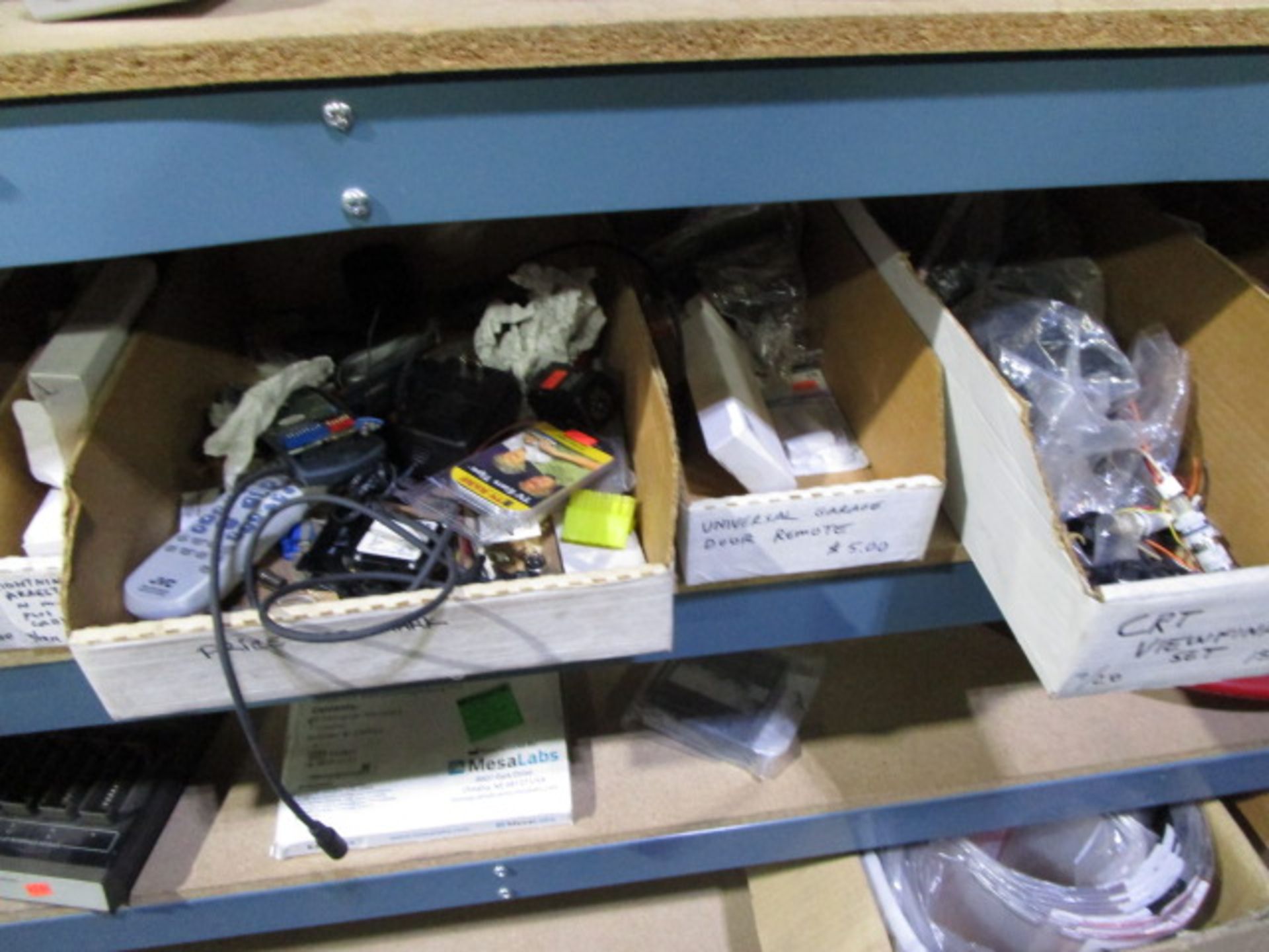 SHELVING UNIT OF MISC ELECTRONICS - Image 11 of 17