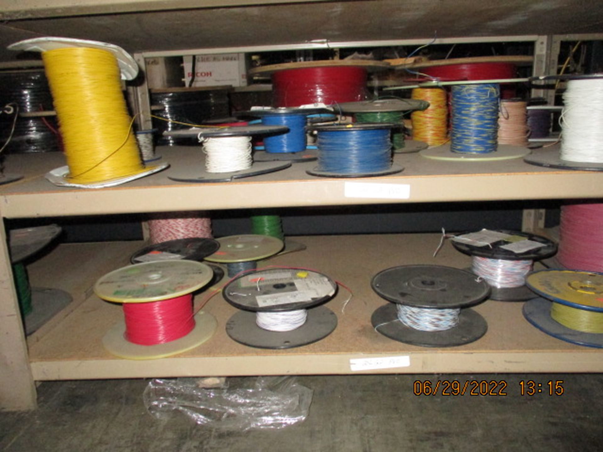 CONTENTS OF SHELVING UNIT CONSISTING OF ASSORTMENT OF CABLE/WIRE - Image 8 of 8