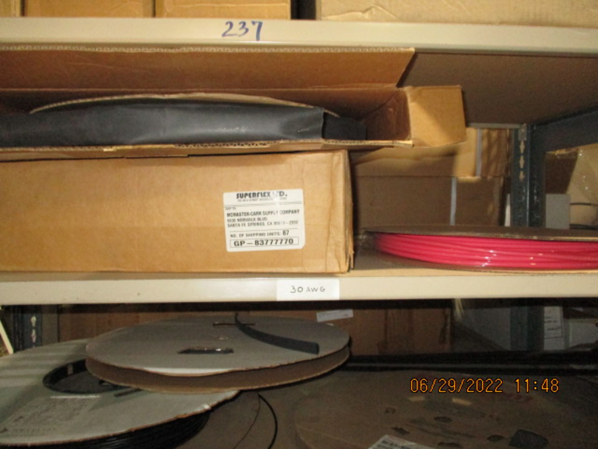 CONTENTS OF SHELVING UNIT CONSISTING OF ASSORTMENT OF TUBING - Image 3 of 12