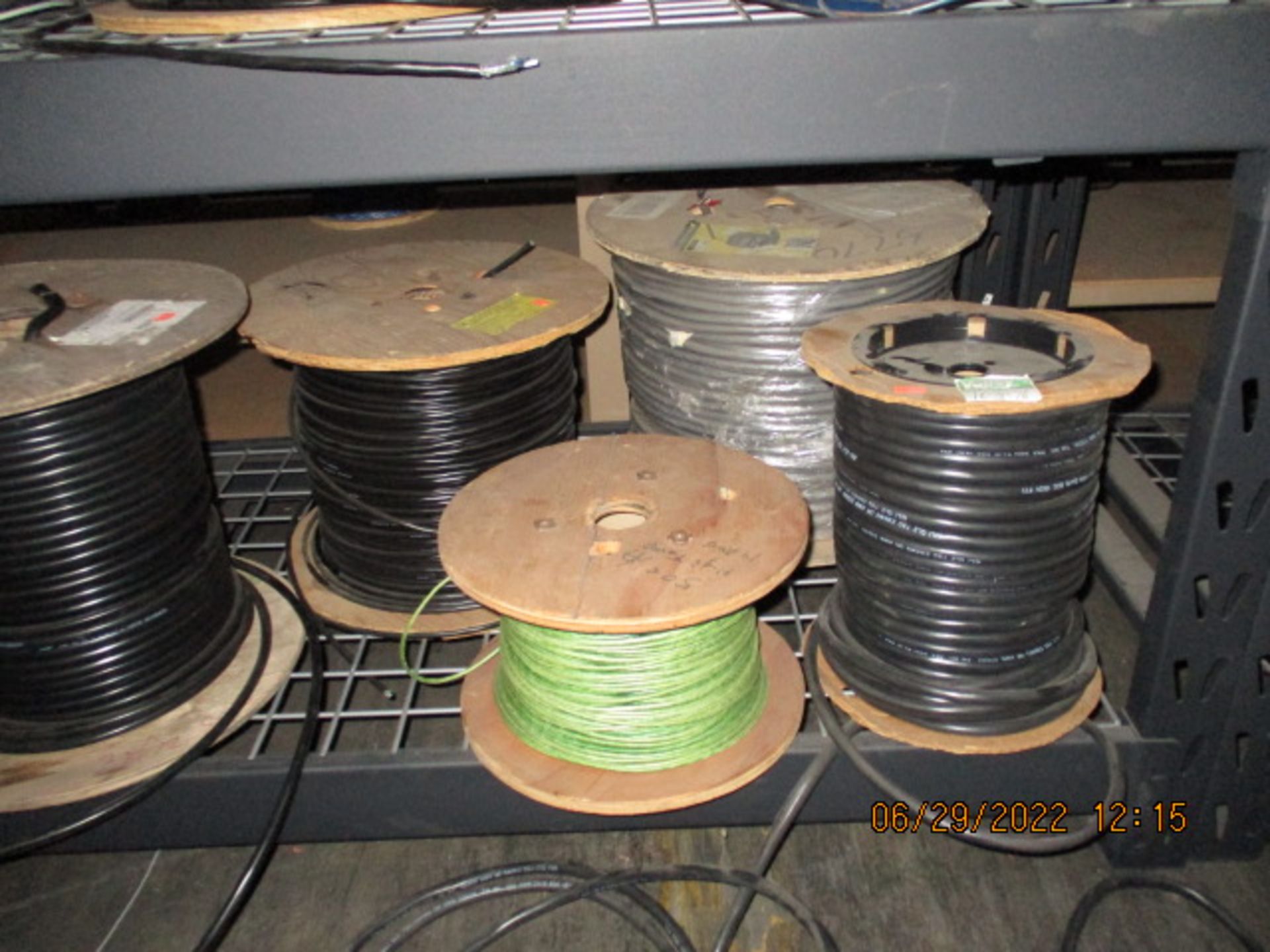 CONTENTS OF SHELVING UNIT CONSISTING OF ASSORTMENT OF CABLE/WIRE - Image 11 of 11