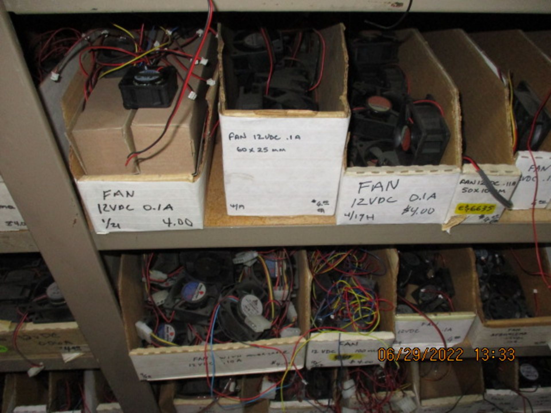 CONTENTS OF SHELVING UNIT CONSISTING OF ASSORTMENT OF FANS - Image 16 of 20