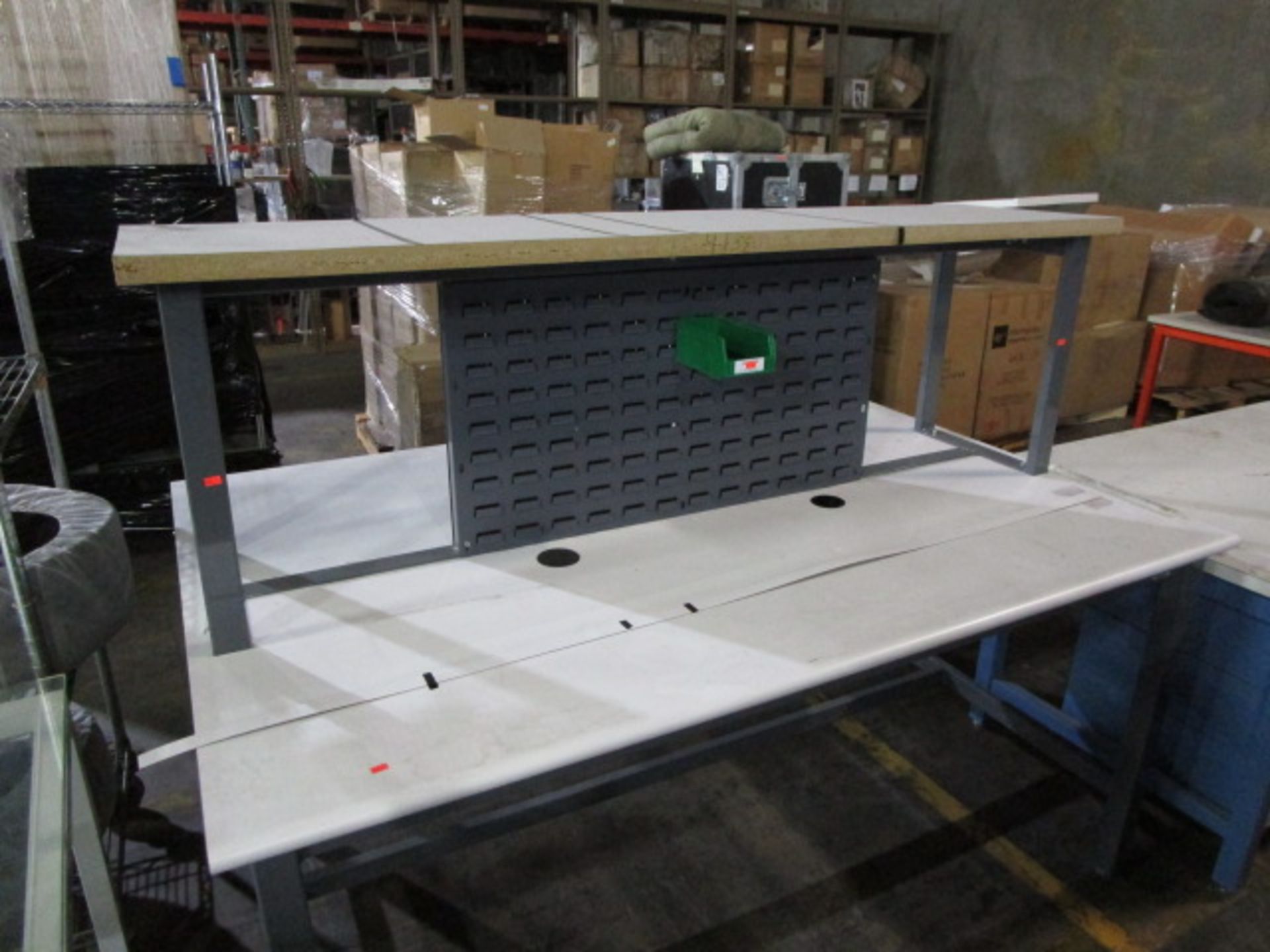 LOT TO INLCUDE WORKBENCH W/ RACK - Image 2 of 4