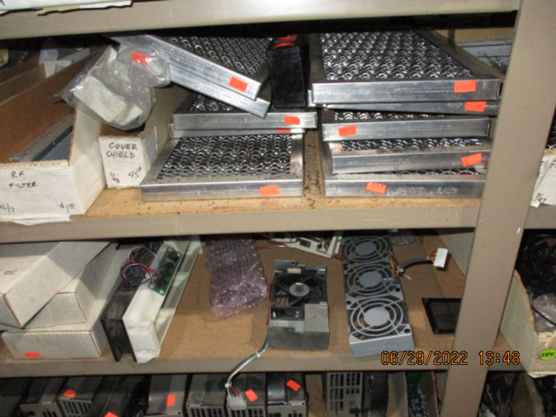 CONTENTS OF SHELVING UNIT CONSISTING OF ASSORTMENT OF FANS - Image 13 of 16