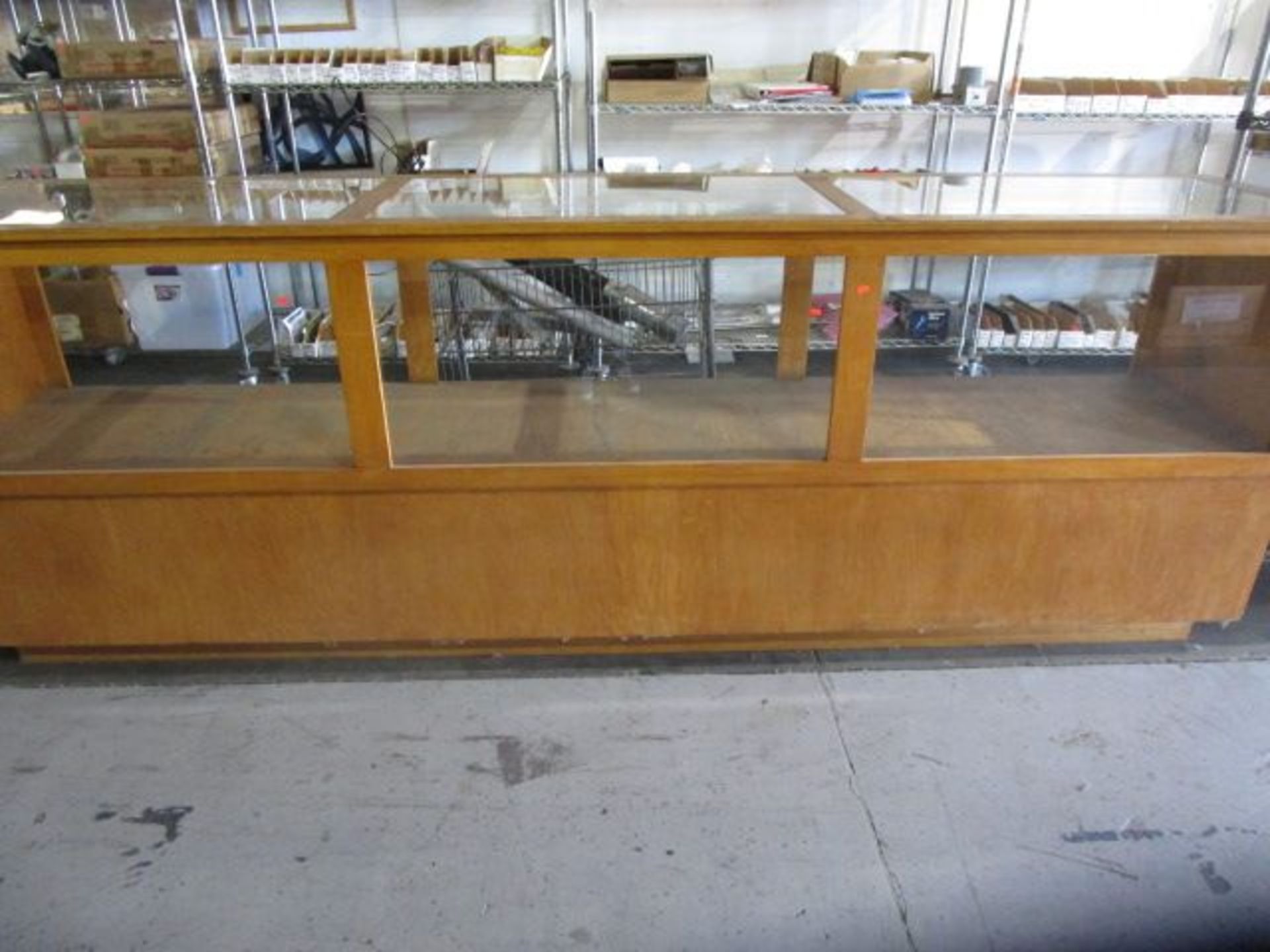 LOT TO INLCUDE 3-WINDOW DISPLAY CASE - Image 4 of 4