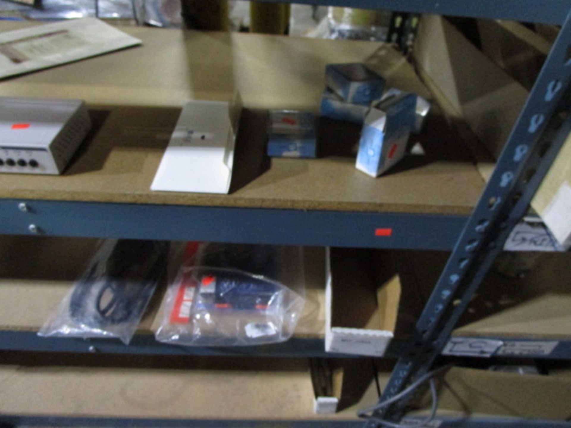 SHELVING UNIT OF MISC ELECTRONICS - Image 8 of 12