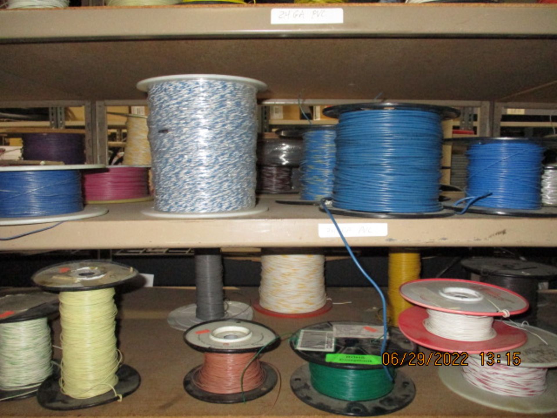 CONTENTS OF SHELVING UNIT CONSISTING OF ASSORTMENT OF CABLE/WIRE - Image 4 of 8