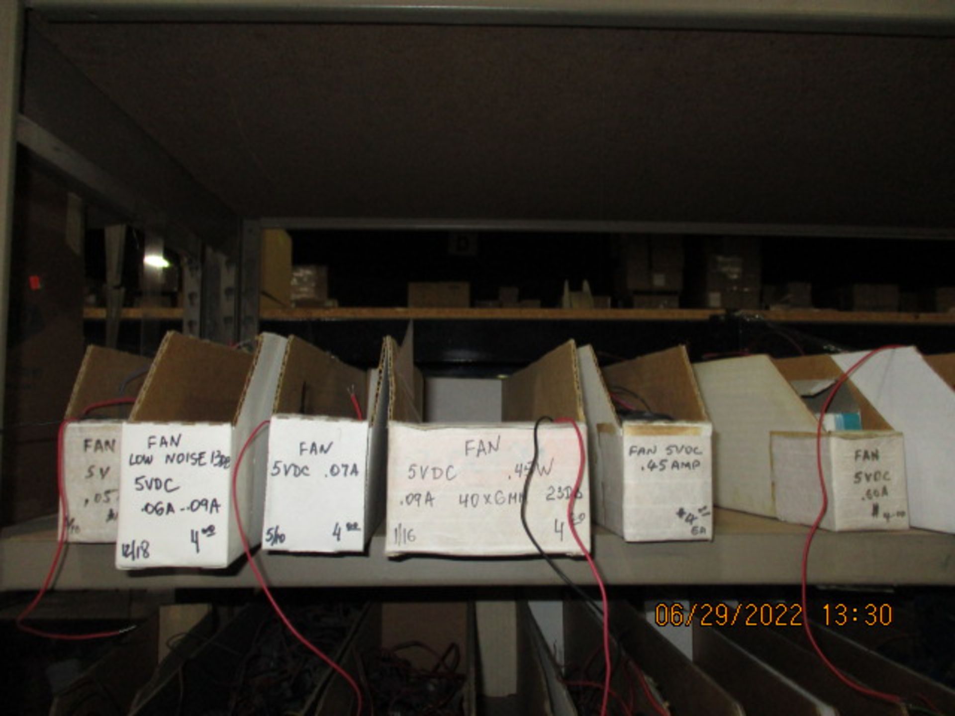 CONTENTS OF SHELVING UNIT CONSISTING OF ASSORTMENT OF FANS - Image 2 of 19