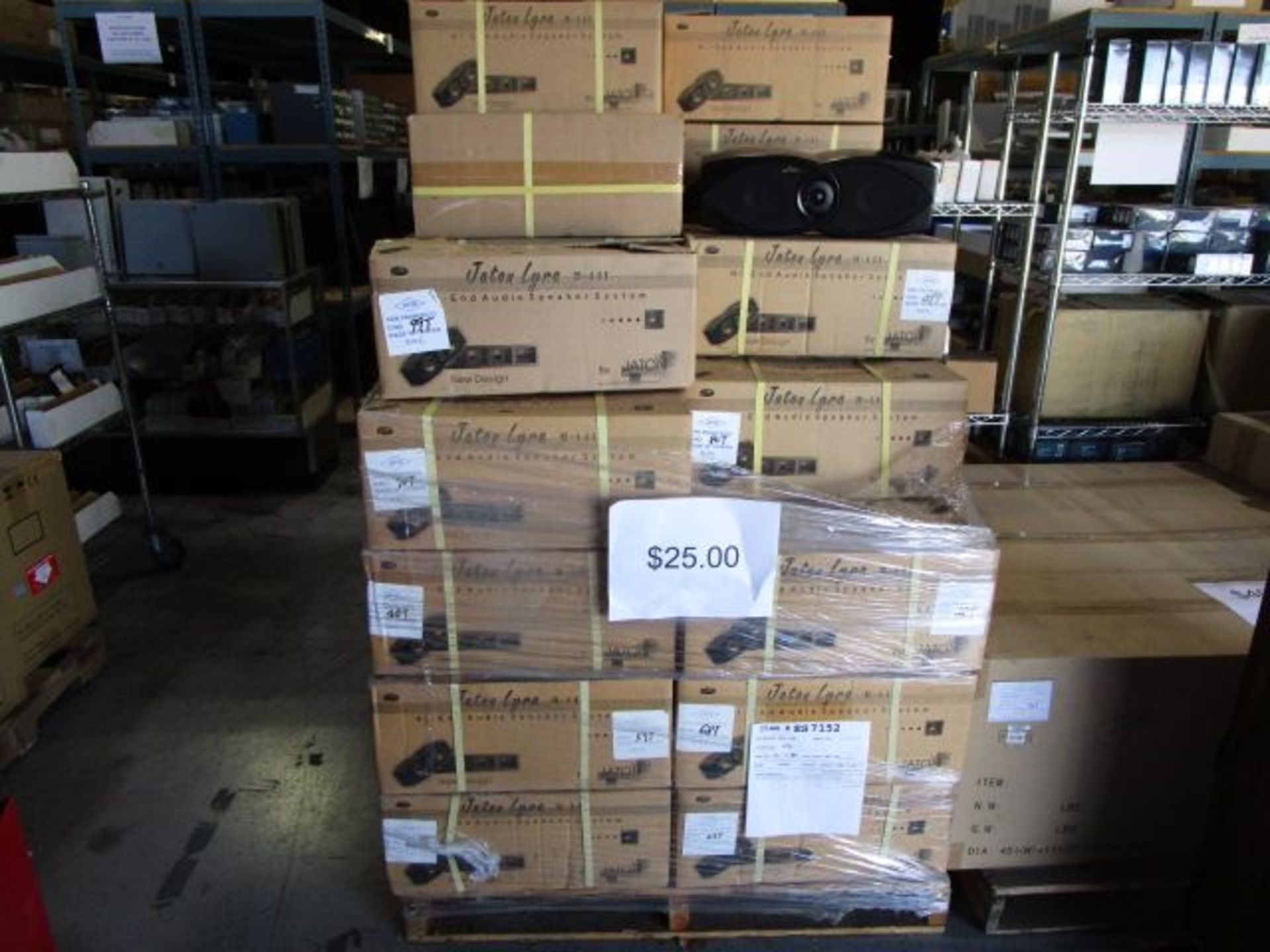 PALLET OF SPEAKERS