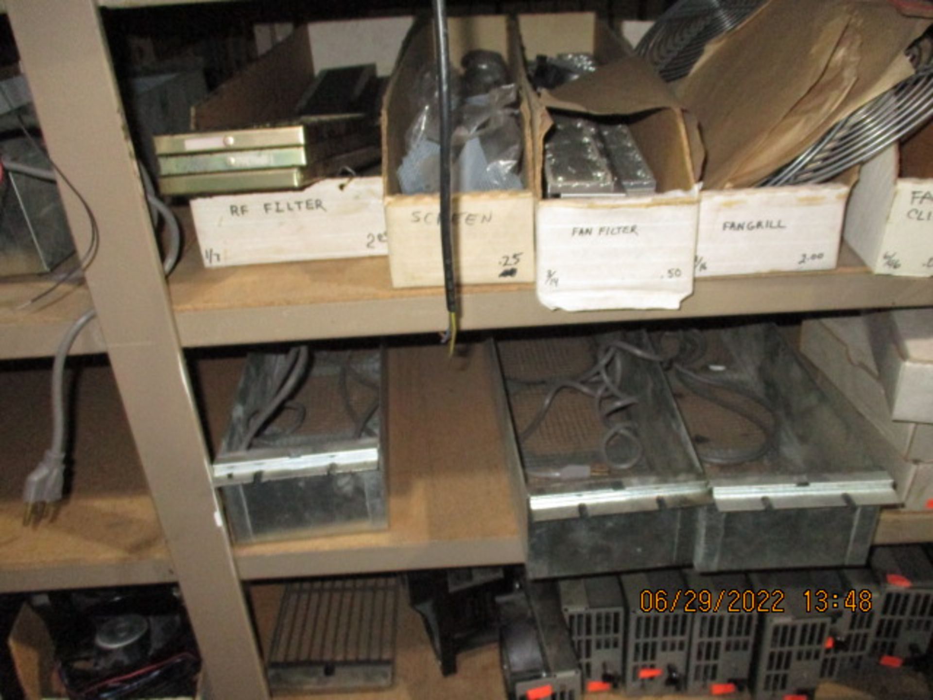 CONTENTS OF SHELVING UNIT CONSISTING OF ASSORTMENT OF FANS - Image 11 of 16