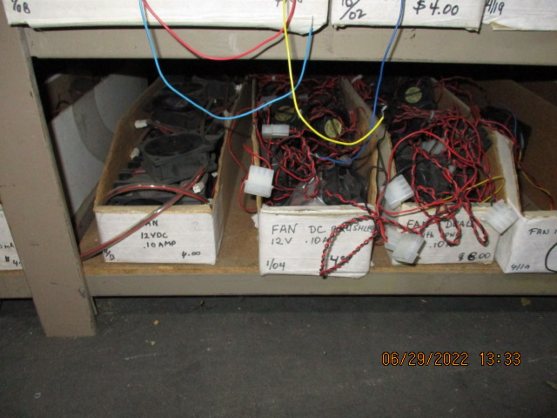 CONTENTS OF SHELVING UNIT CONSISTING OF ASSORTMENT OF FANS - Image 19 of 20