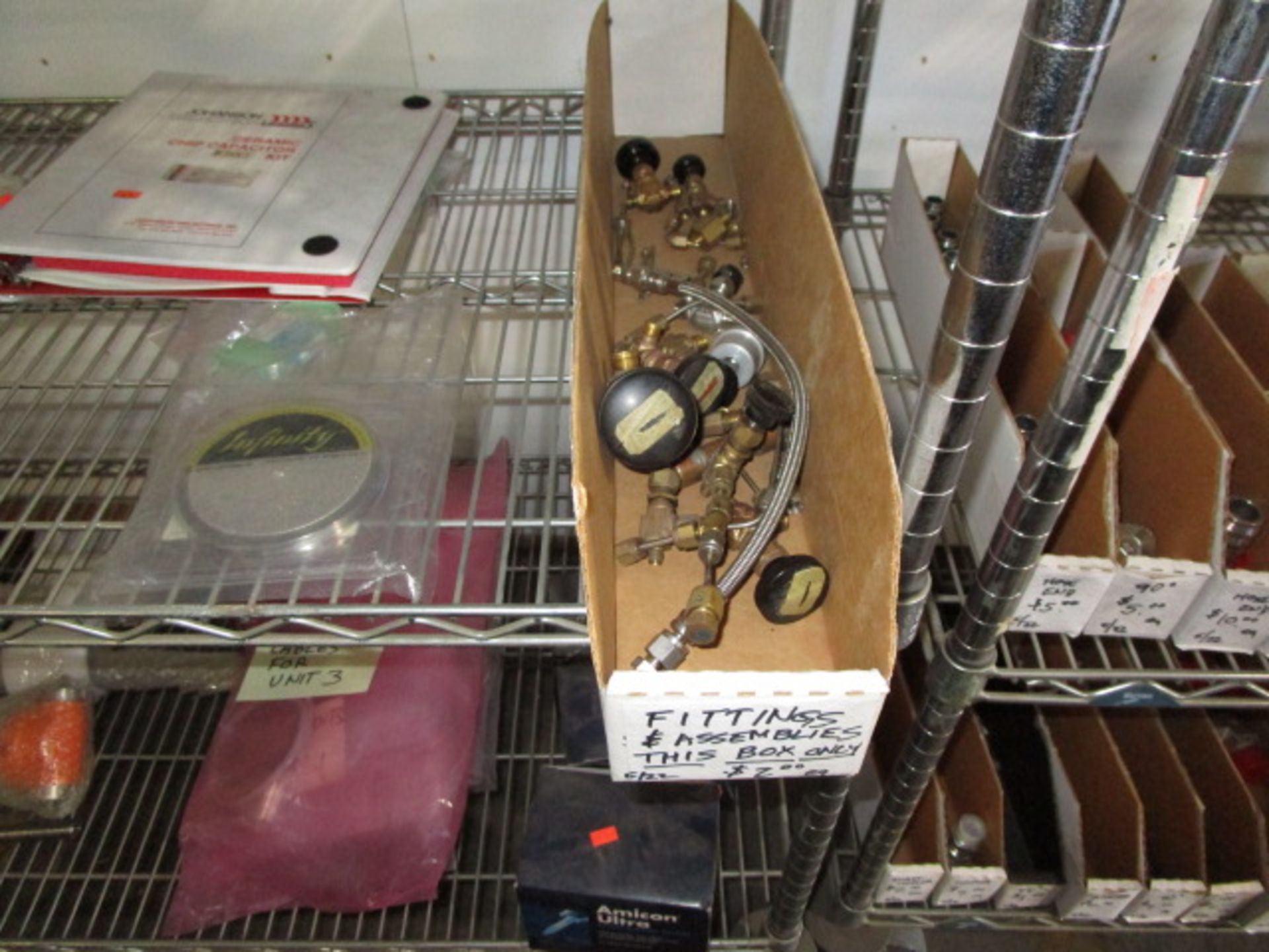 SHELVING UNIT OF MISC ELECTRONICS - Image 7 of 13