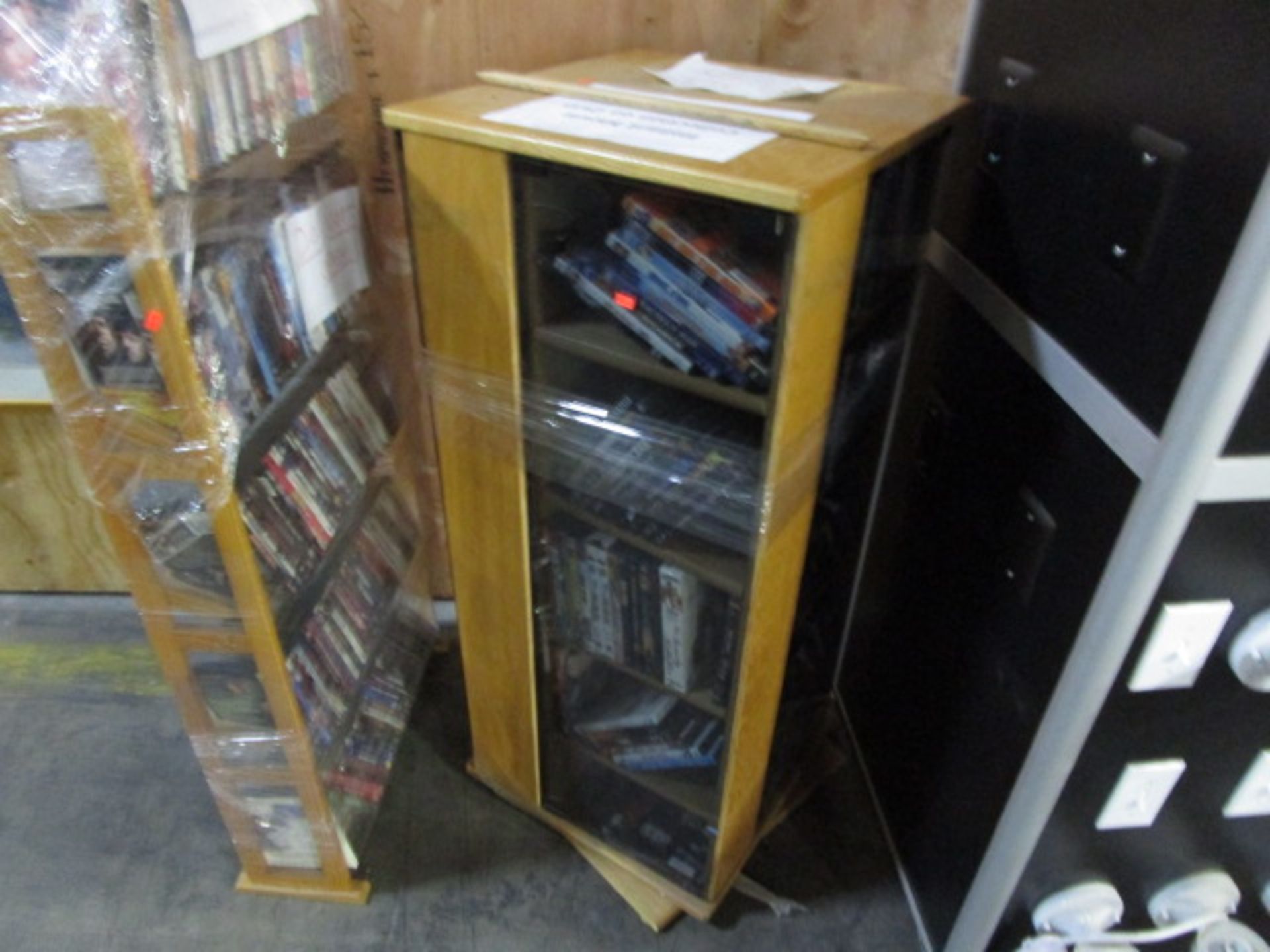 LOT TO INLCUDE QTY OF 2 DVD RACKS - Image 4 of 8