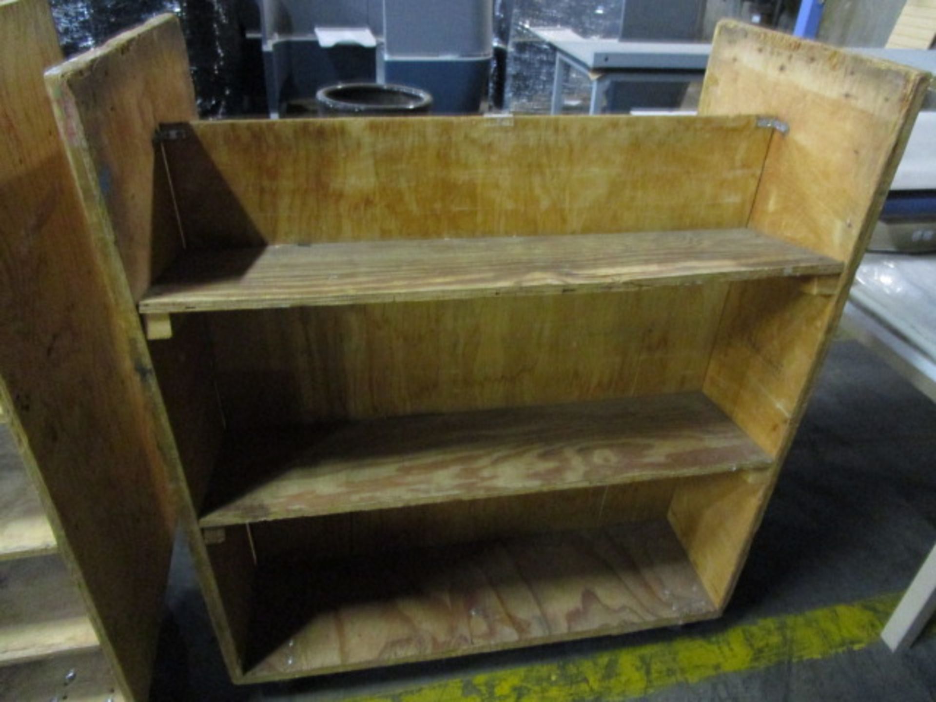 LOT TO INLCUDE 3 SHELF MOVING W/ WHEELS - Image 2 of 4