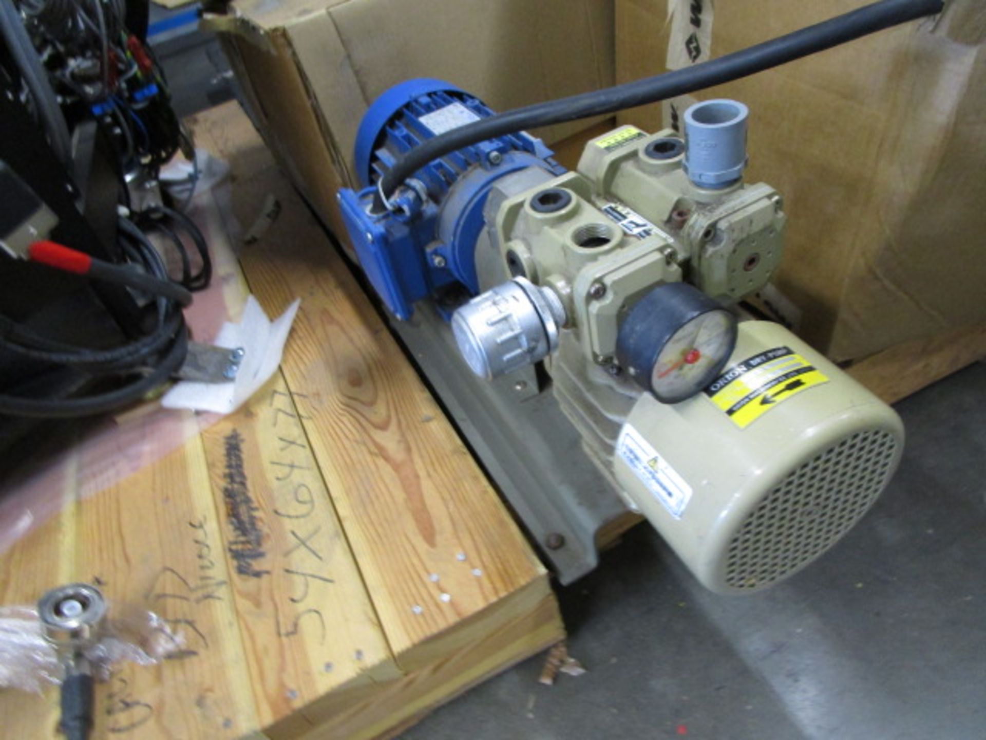 ELEKTRO DRIVE MTEPS90LA4/2B35 Motor w/ ORION KRX6 Dry Pump - Image 3 of 5