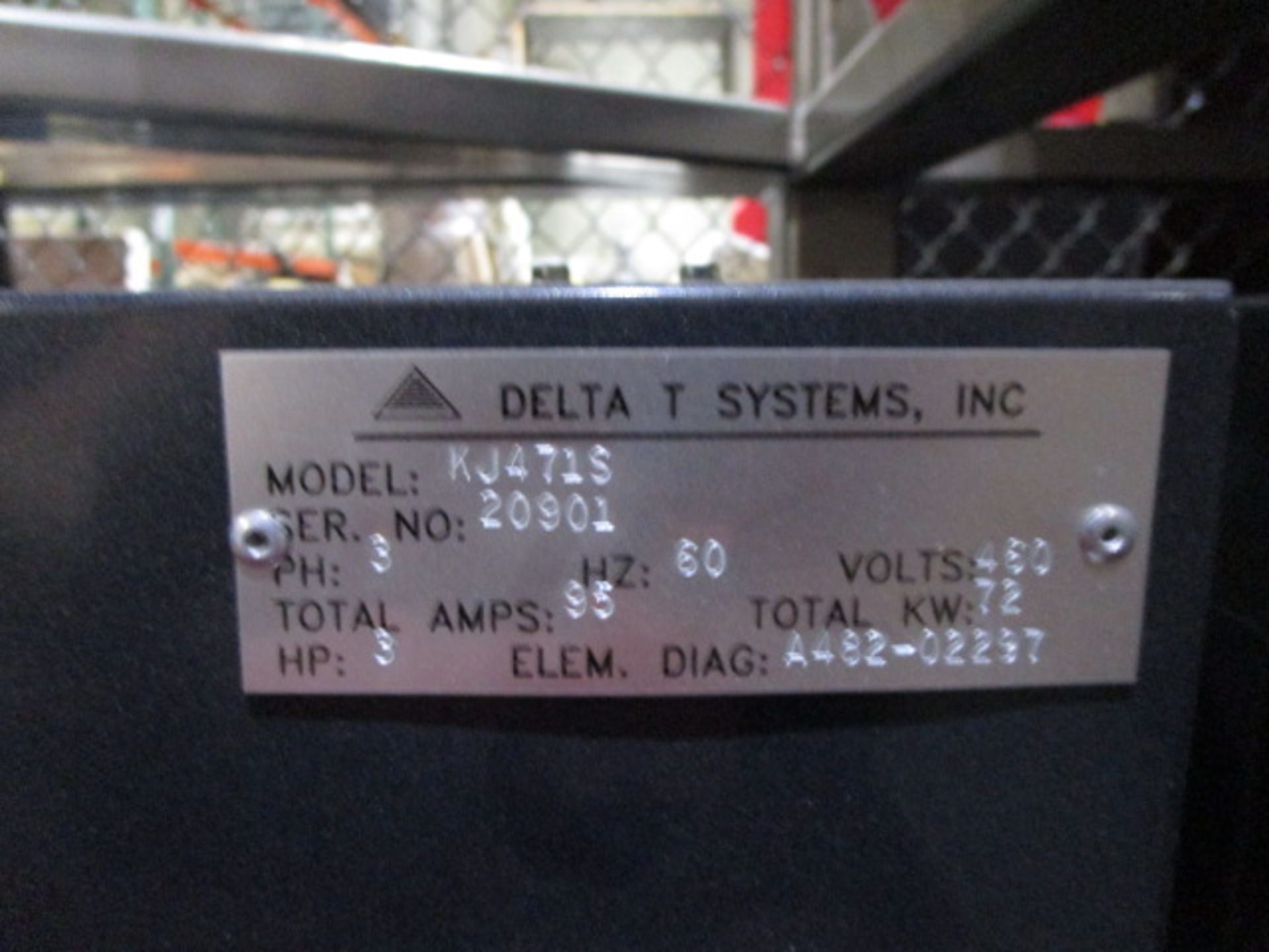 DELTA T SYSTEMS MODEL KJ471S TEMPERATURE CONTROLLER | INDUSTRIAL WATER HEATER BARELY USED & IN - Image 2 of 4