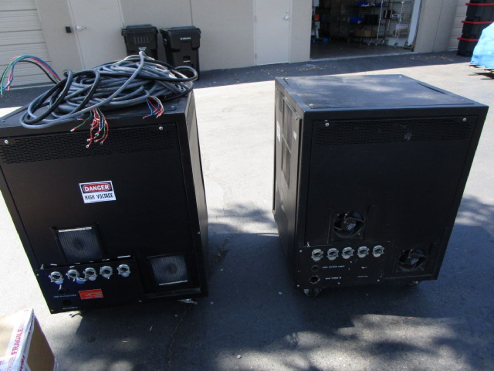 Lot: (2) CHA Industries SR-10 10kW power supply including XY beam position and sweep - Image 4 of 5