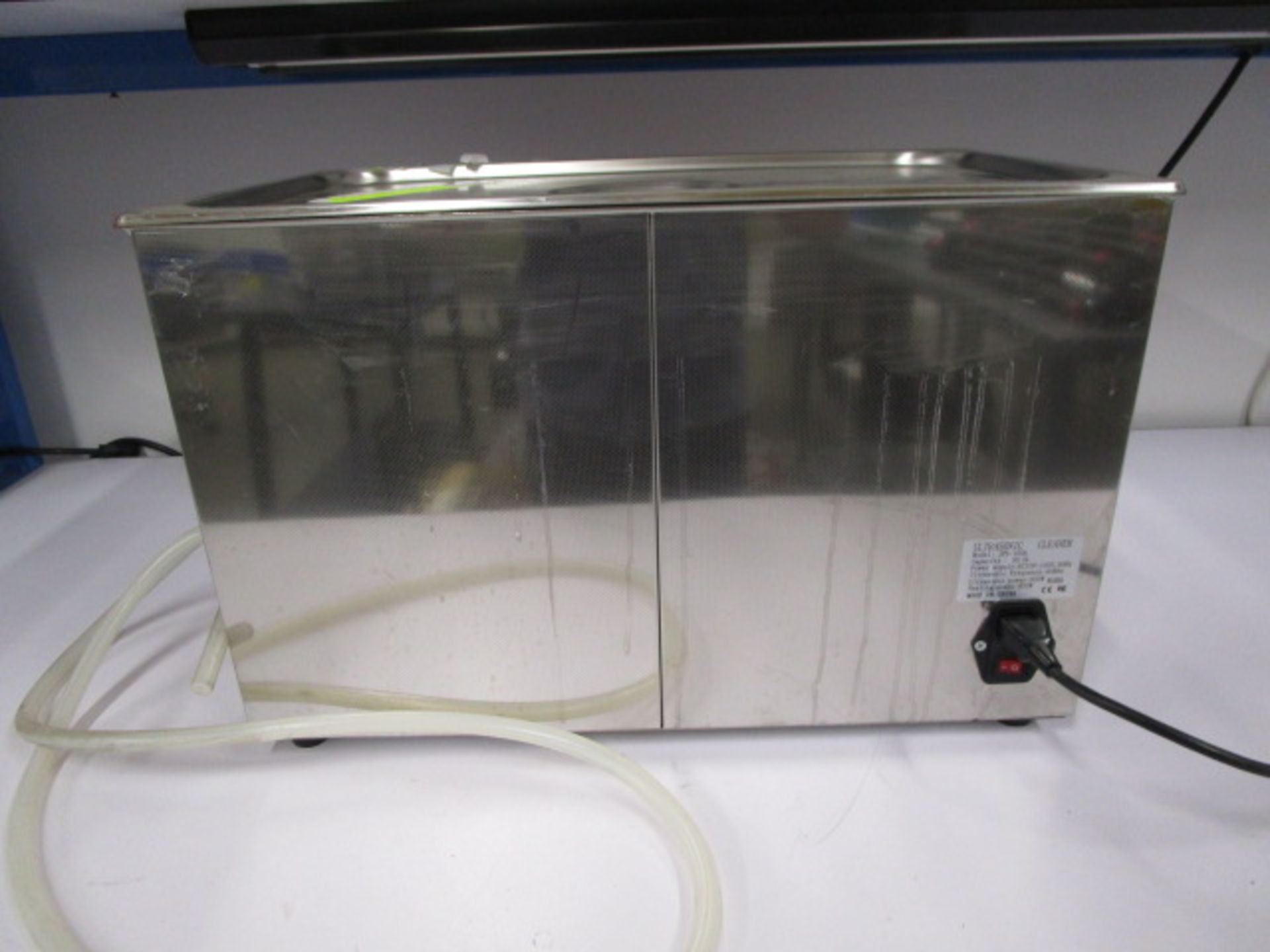 JPS-100A DIGITAL ULTRASONIC CLEANER - Image 6 of 7