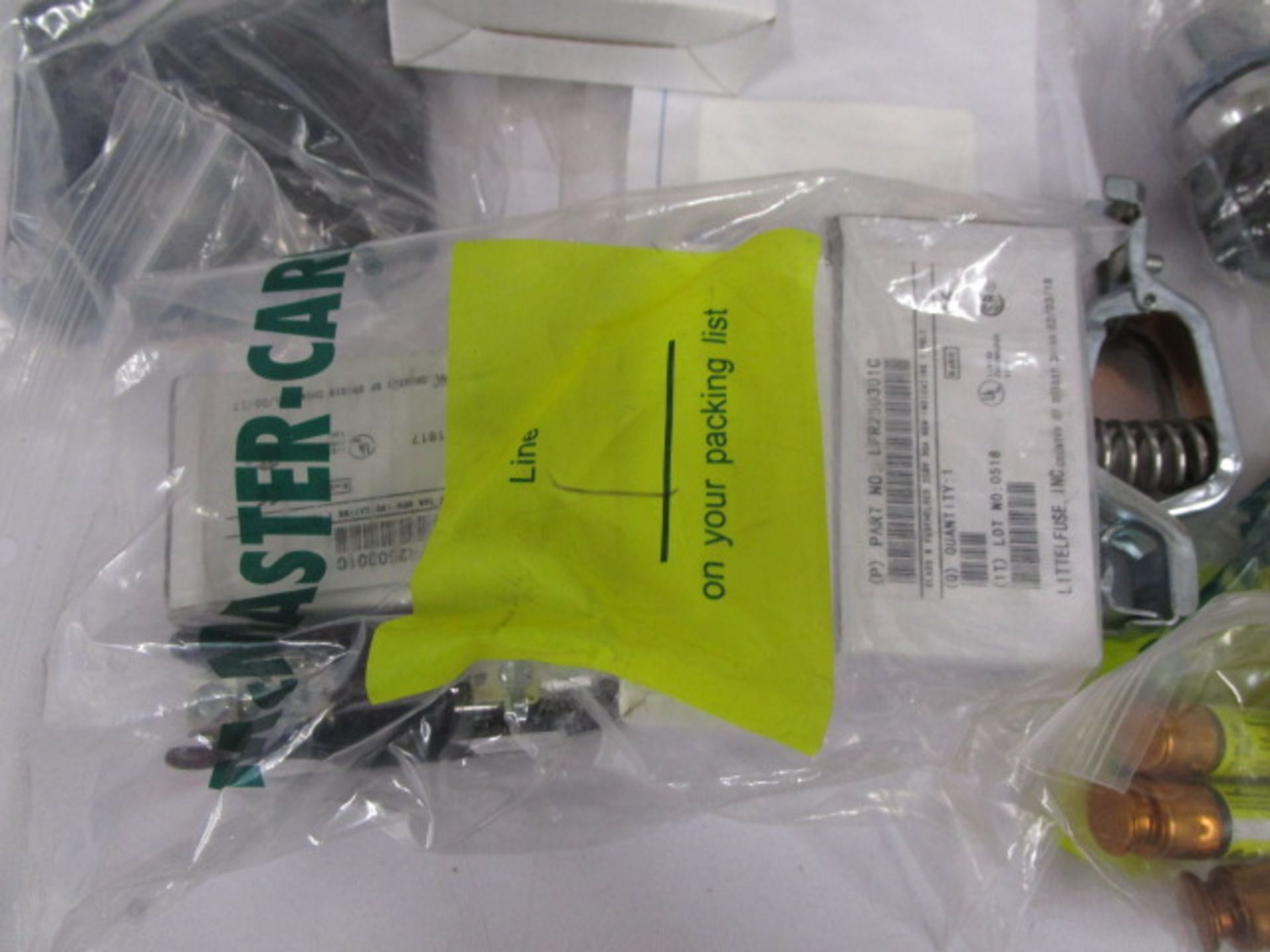LOT TO INCLUDE: REPLACEMENT RUBBER PADDING FOR DIAPHRAMS AND FUSES - Image 5 of 6