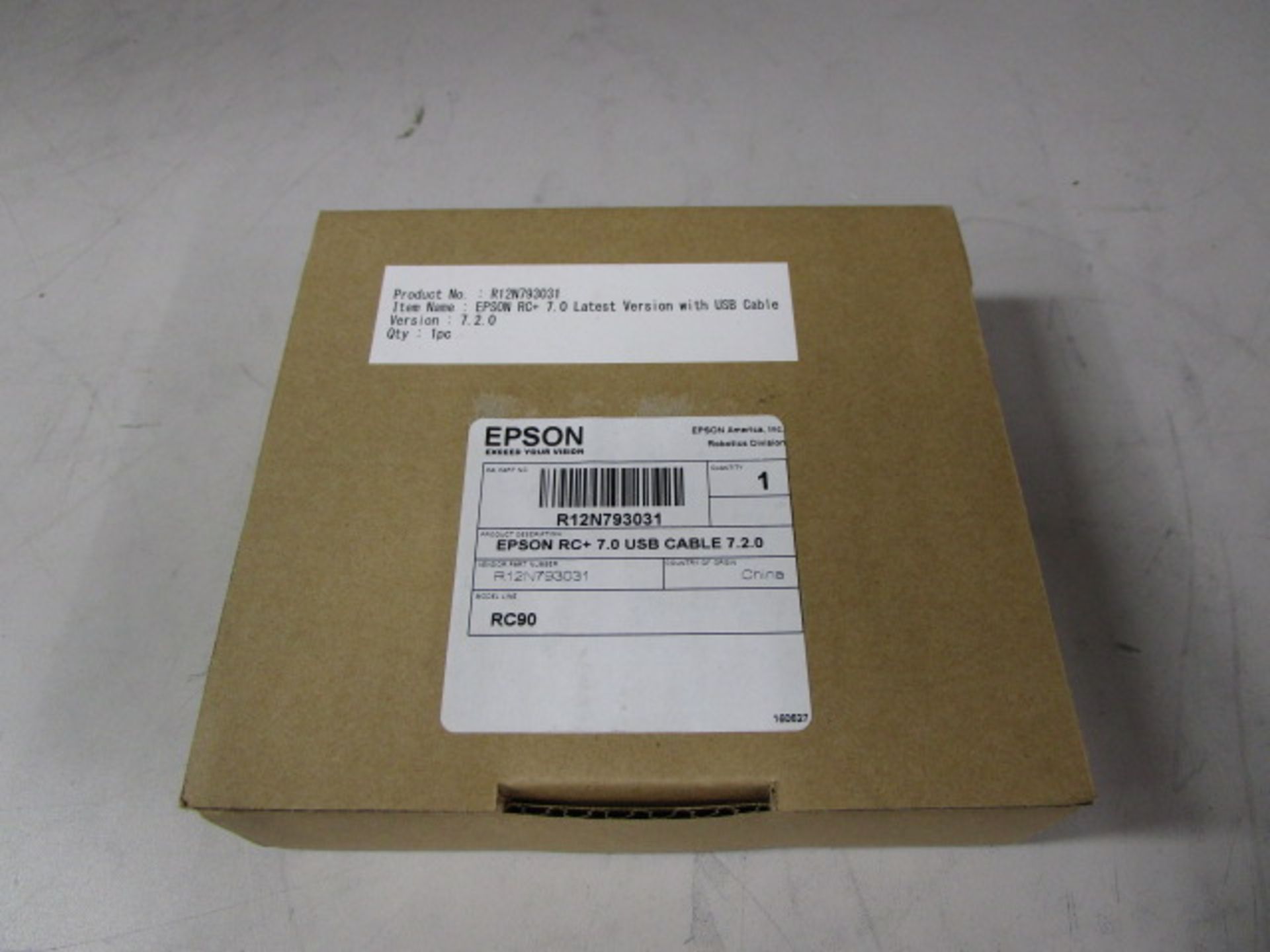 EPSON "BRAND NEW IN THE BOX" INDUSTRIAL ROBOT MODEL NO. R11N1019 WITH MANIPULATOR LS3-401S & - Image 6 of 13