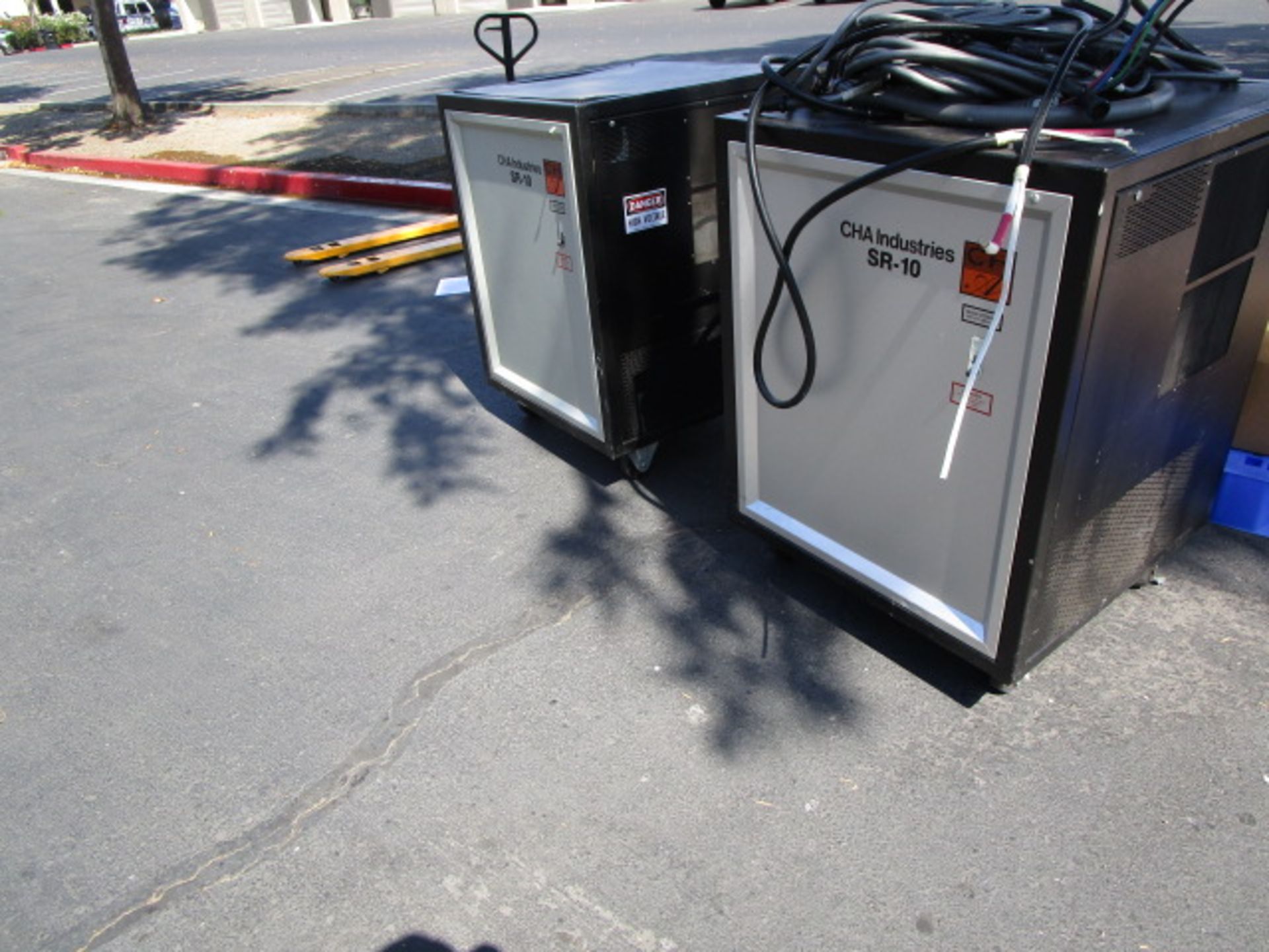 Lot: (2) CHA Industries SR-10 10kW power supply including XY beam position and sweep - Image 2 of 5