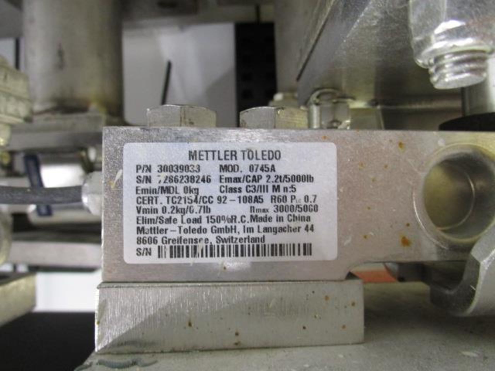 METTLER TOLEDO LOT CONSISTING OF QTY-6 METTLER TOLEDO 0745A LOAD CELLS - Image 4 of 4