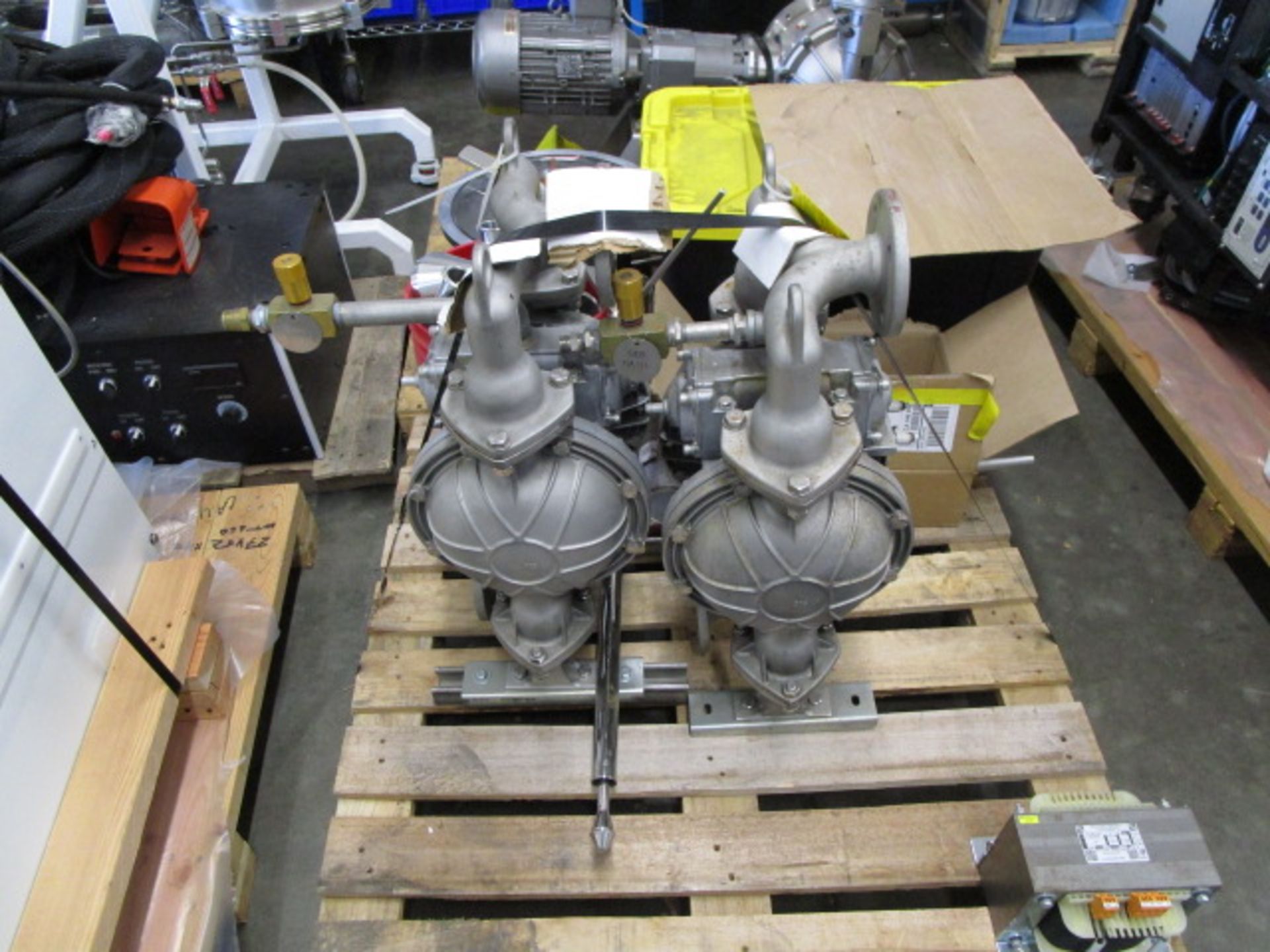 QTY-2 YAMADA NOP-40BST DIAPHRAGM PUMPS