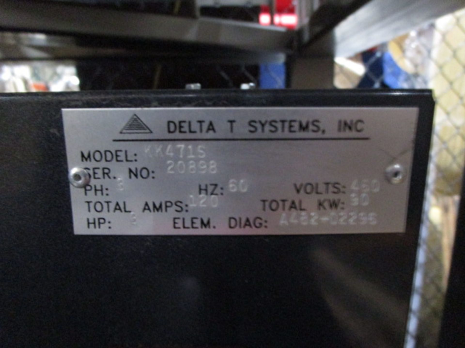 DELTA T SYSTEMS MODEL KK471S TEMPERATURE CONTROLLER | INDUSTRIAL WATER HEATER BARELY USED & IN - Image 2 of 4