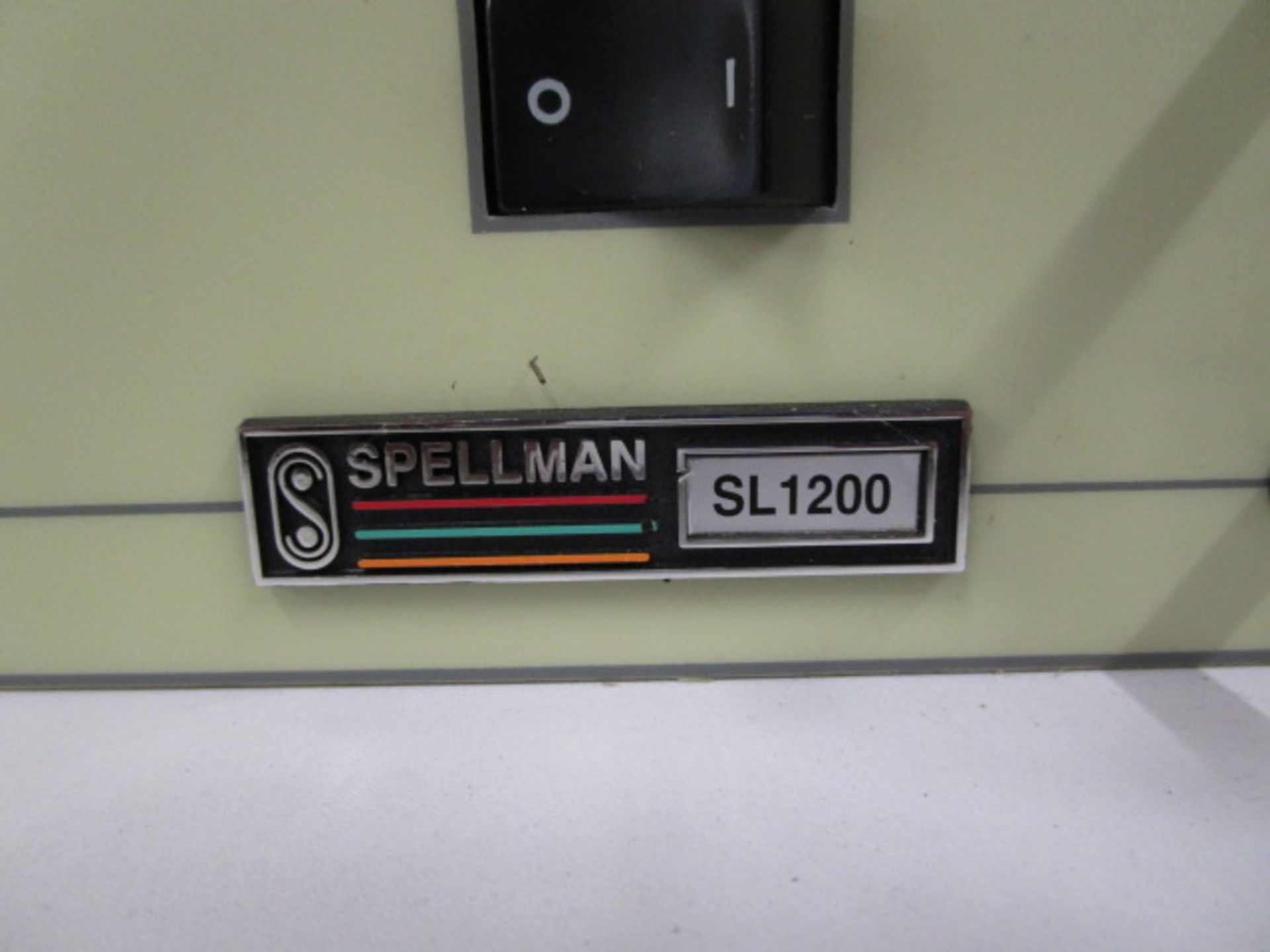 SPELLMAN SL-1200 | SPELLMAN SL1200 POWER SUPPLY 0-1kV/1.2A - Image 2 of 8