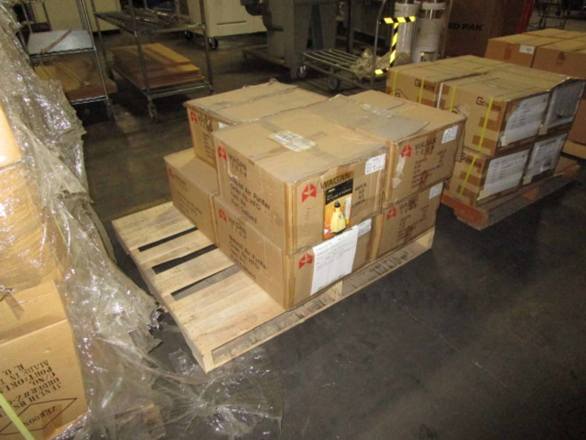 PALLET CONTAINING CONTENTS OF WAGAN AIR IONIZER & FRESHNER - Image 2 of 4